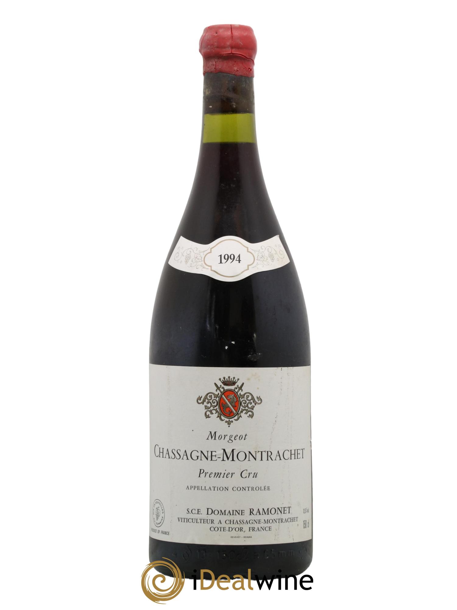 Chassagne-Montrachet 1er Cru Morgeot Ramonet (Domaine) 1994 - Lot de 1 magnum - 0