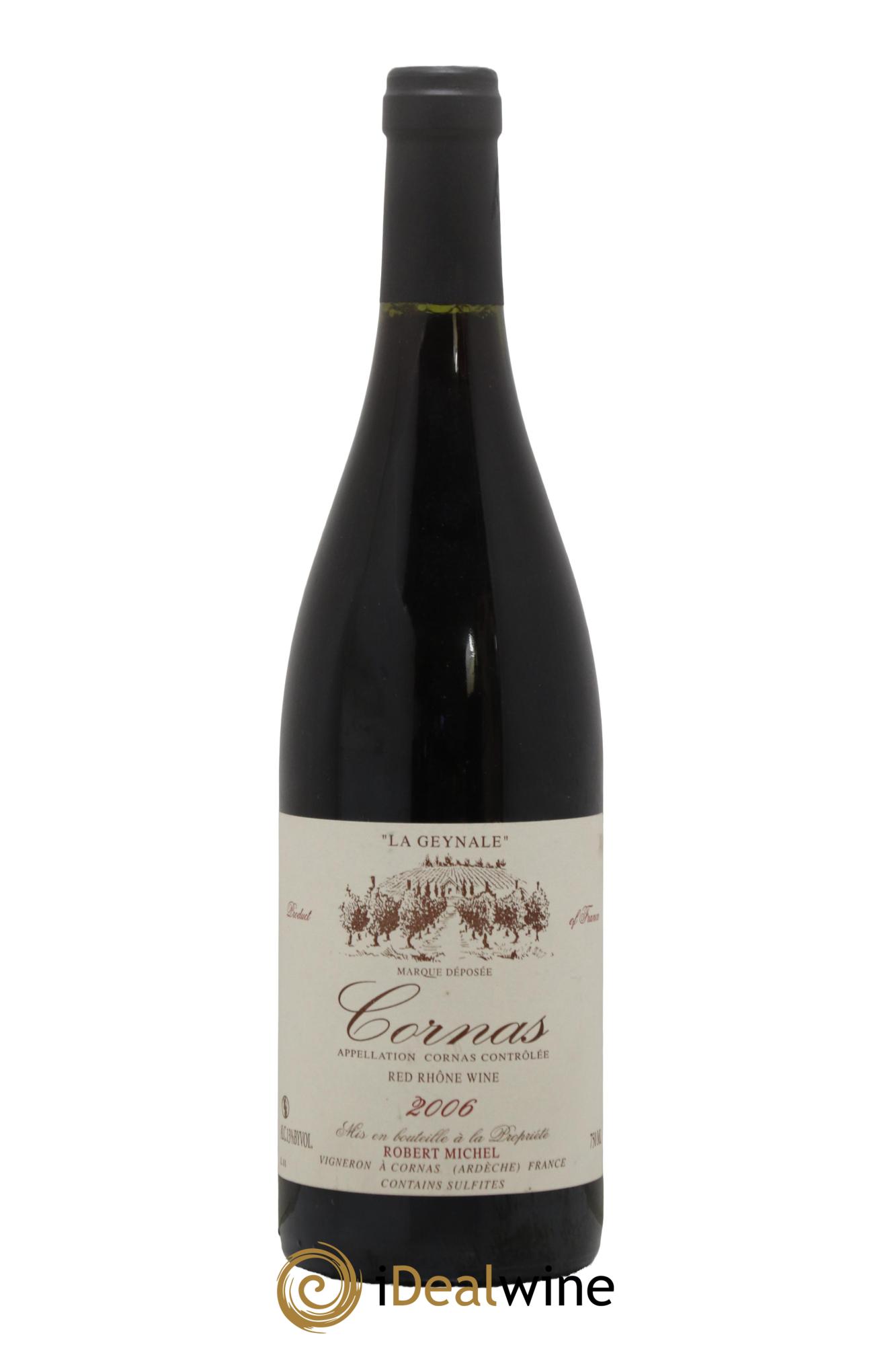 Cornas La Geynale Robert Michel 2006 - Lot de 1 bouteille - 0