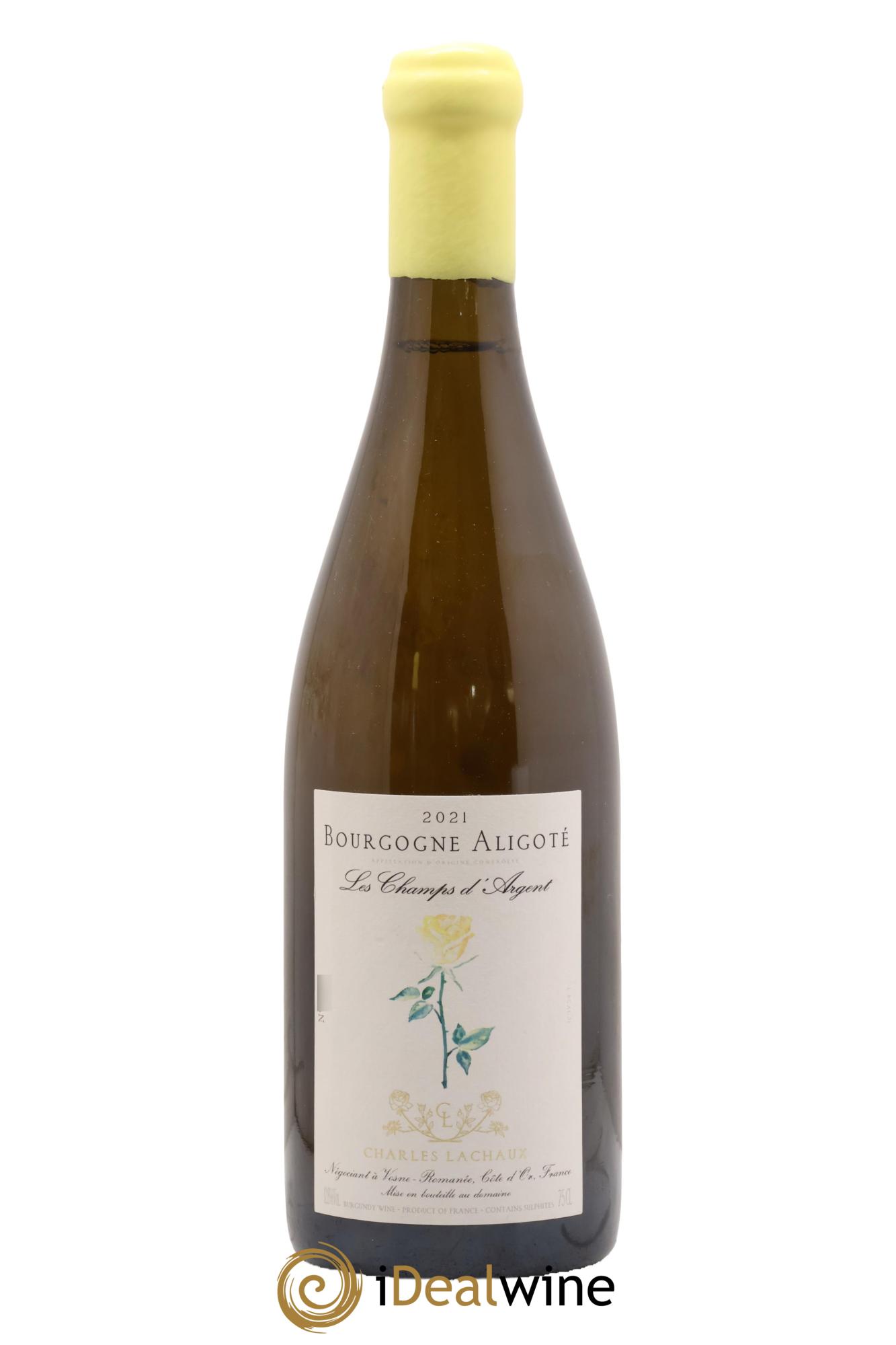 Bourgogne Aligoté Les Champs d'Argent Charles Lachaux 2021 - Lot de 1 bouteille - 0