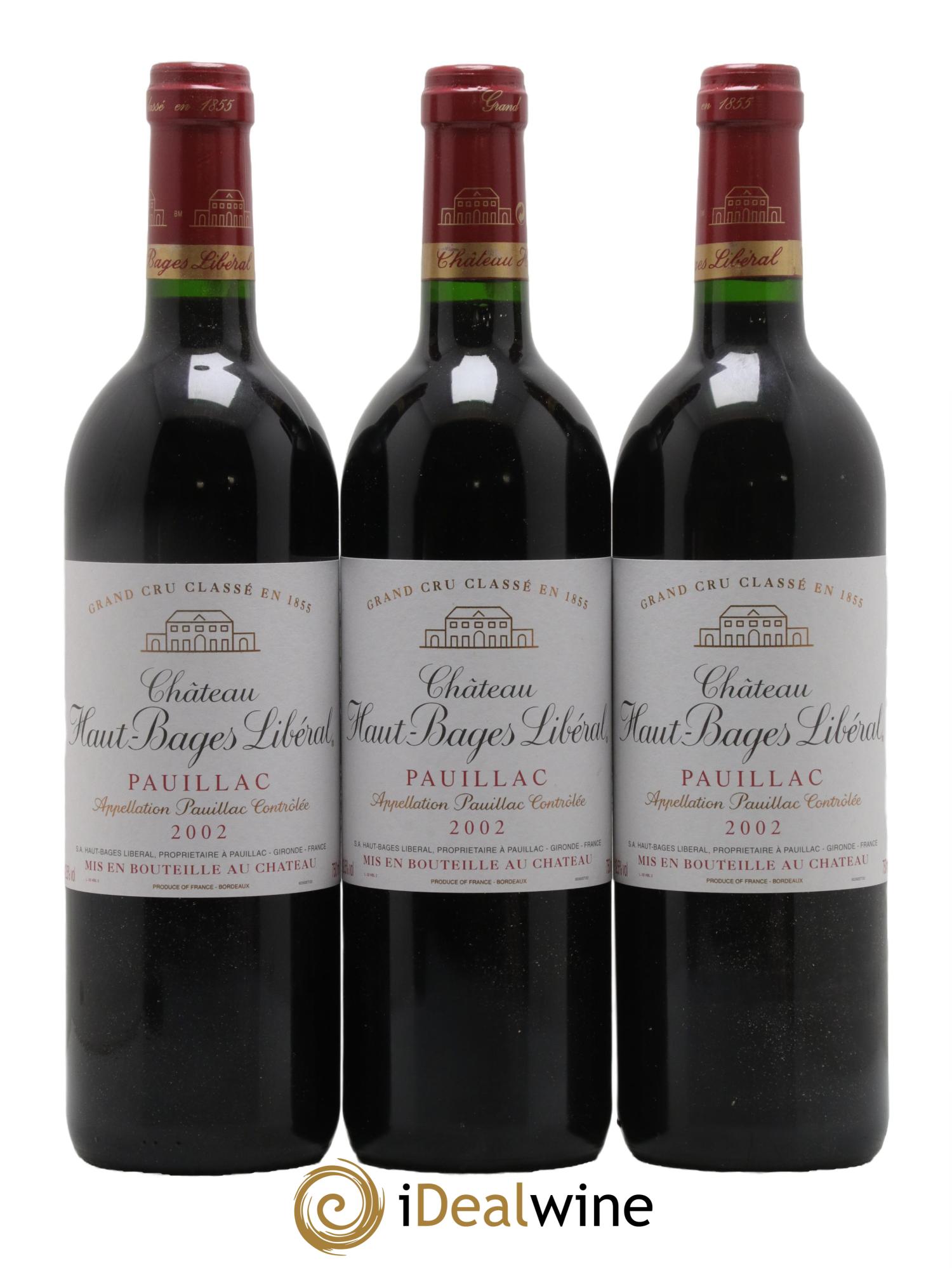 Château Haut Bages Libéral 5ème Grand Cru Classé 2002 - Lot de 12 bouteilles - 4