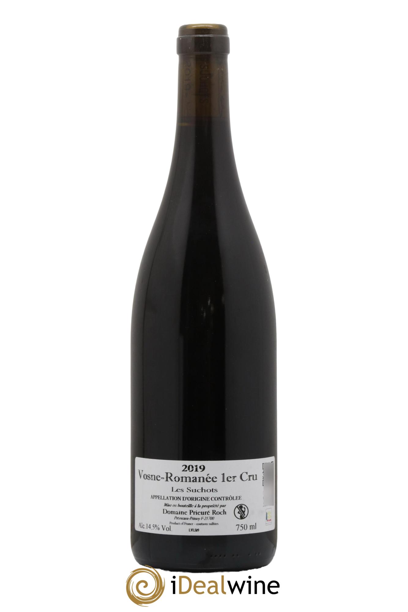 Vosne-Romanée 1er Cru Les Suchots Prieuré Roch 2019 - Lot de 1 bouteille - 1