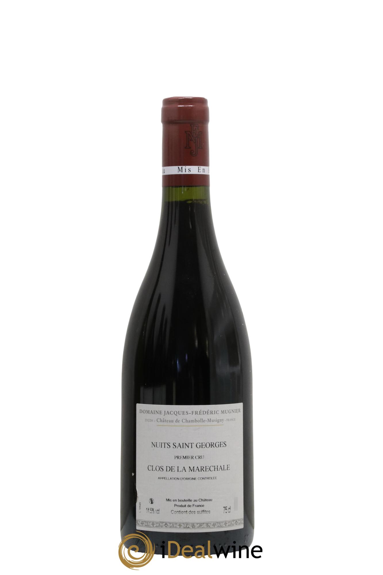 Nuits-Saint-Georges 1er Cru Clos de La Maréchale Jacques-Frédéric Mugnier 2020 - Lot de 1 bouteille - 1