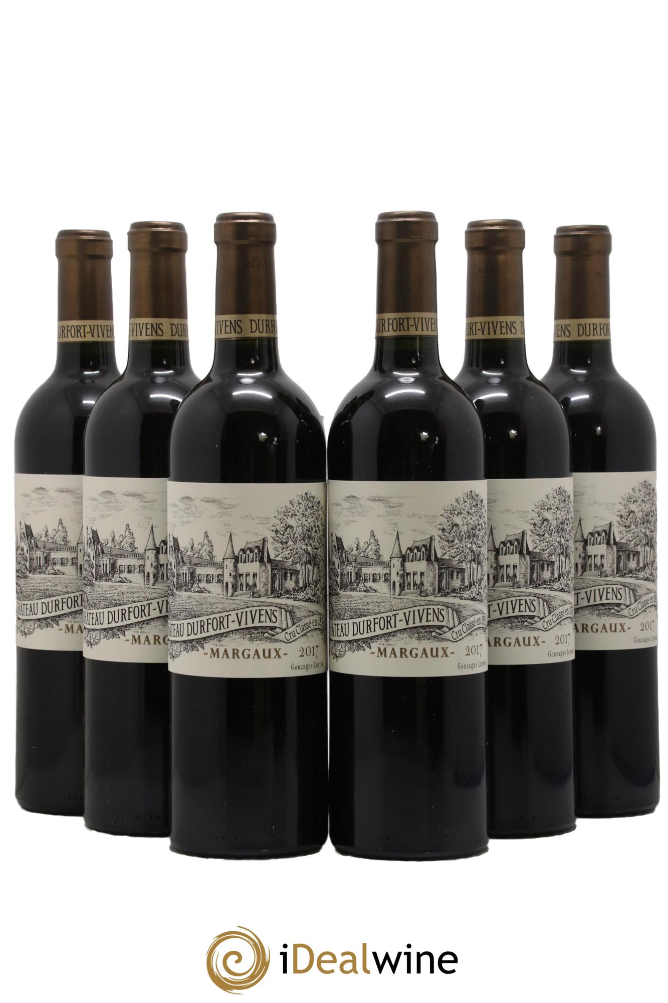Château Durfort Vivens 2ème Grand Cru Classé 2017 - Lot de 6 bouteilles - 0
