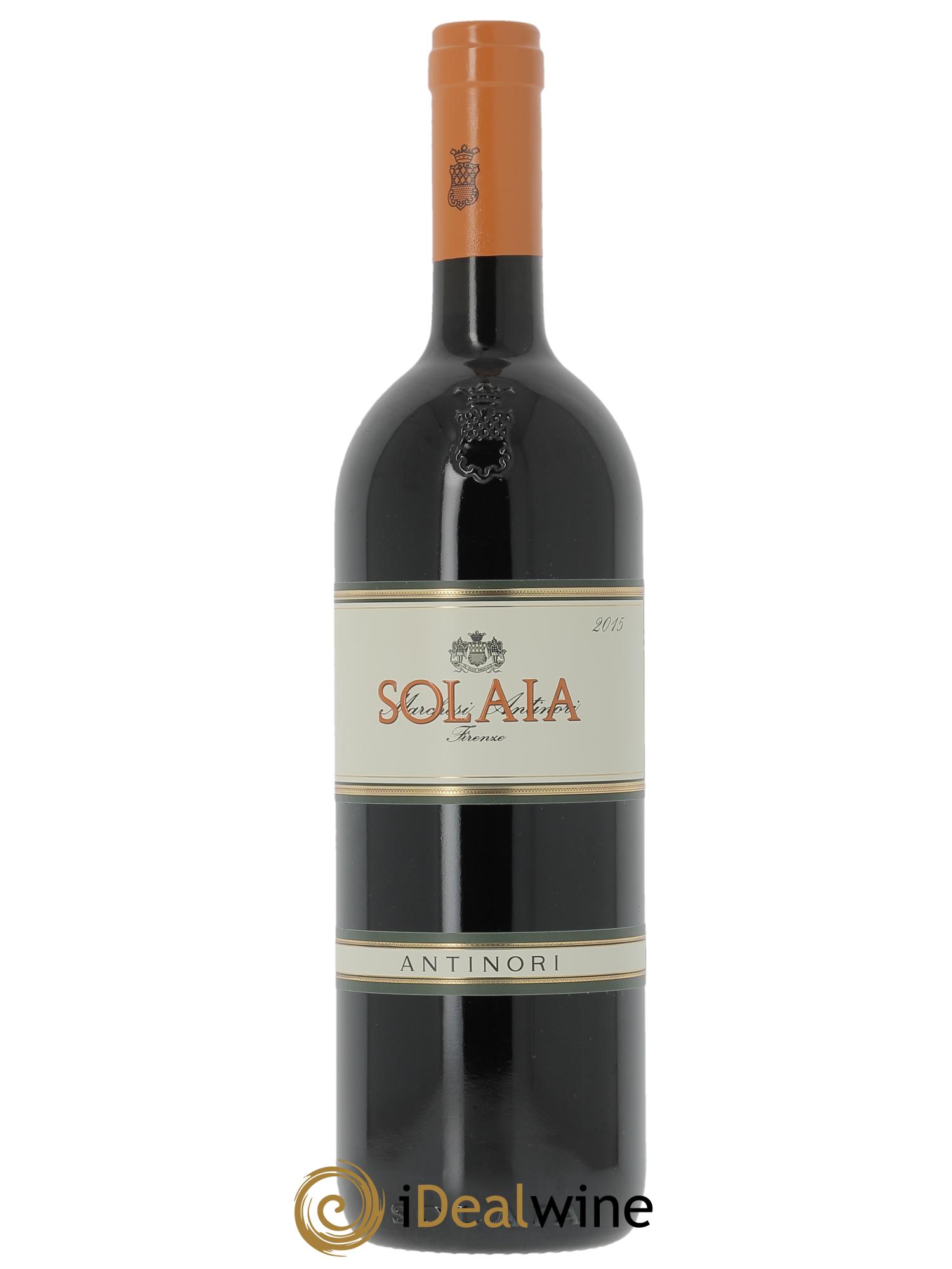 Toscana IGT Solaia Tenuta Tignanello - Marchesi Antinori  2015 - Lot de 1 bouteille - 1