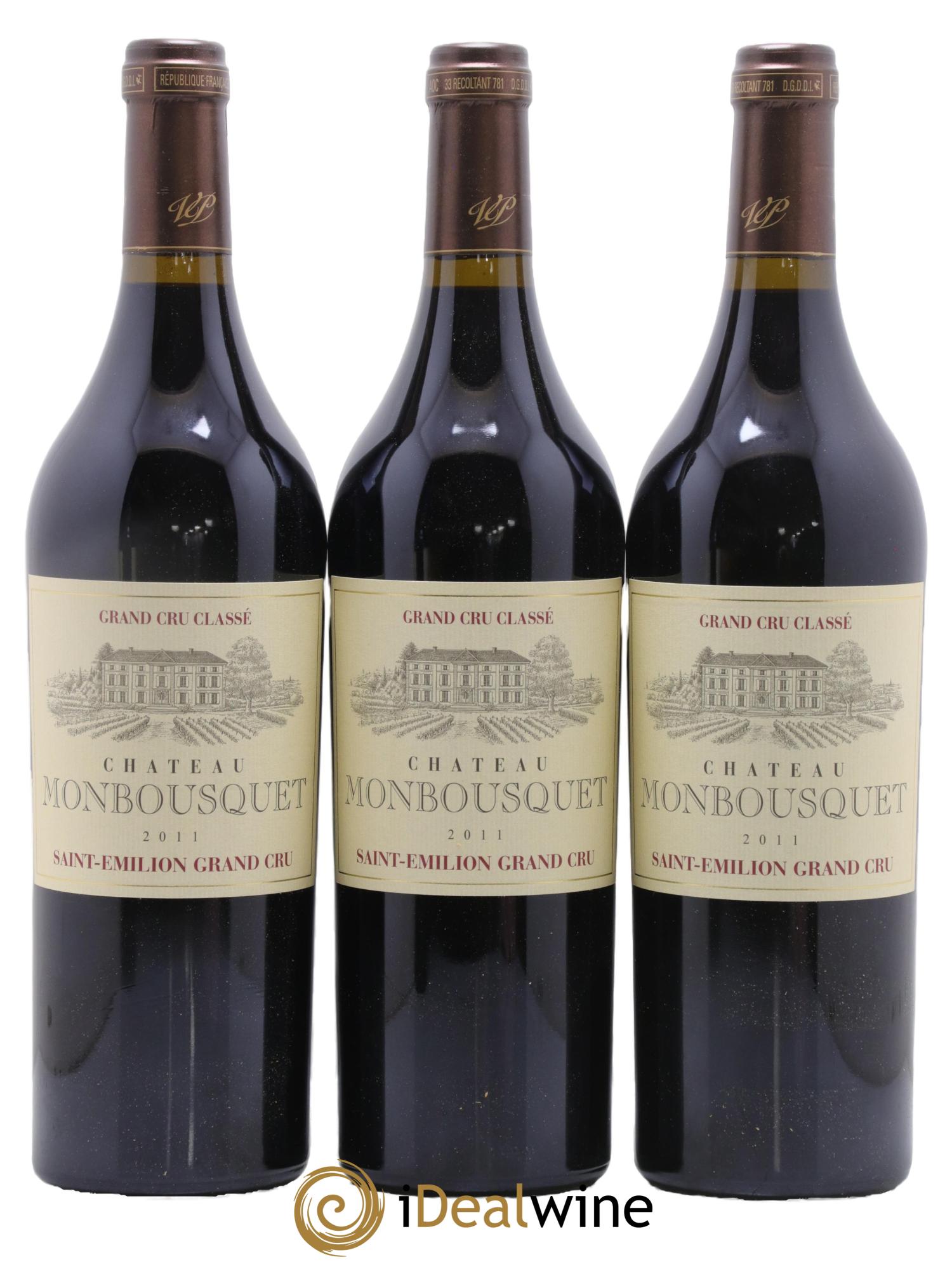Château Monbousquet Grand Cru Classé 2011 - Lot de 12 bouteilles - 3