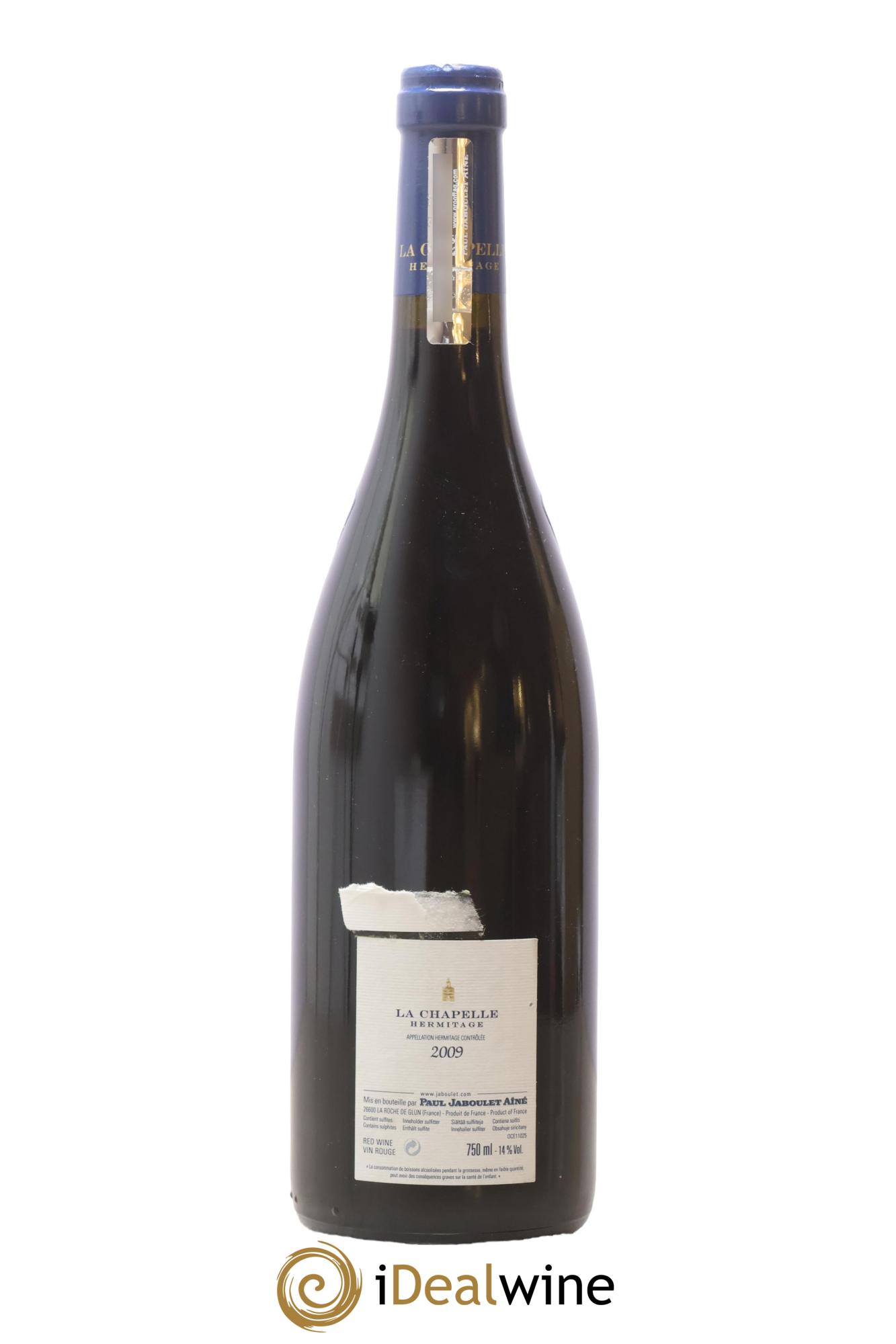 Hermitage La Chapelle Paul Jaboulet Ainé 2009 - Lot de 1 bouteille - 1
