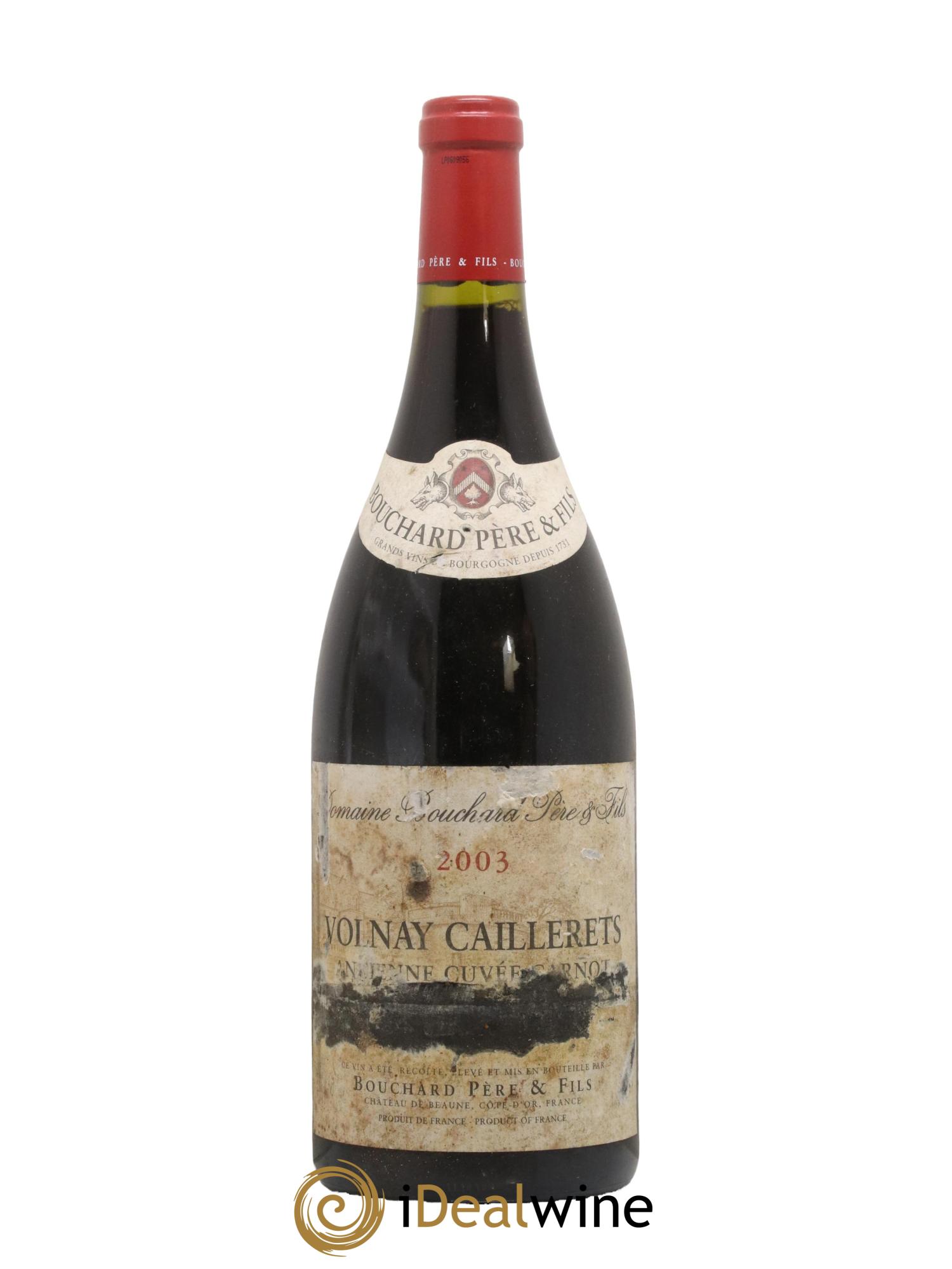 Volnay 1er Cru Caillerets - Ancienne Cuvée Carnot Bouchard Père & Fils 2003 - Lot de 1 magnum - 0