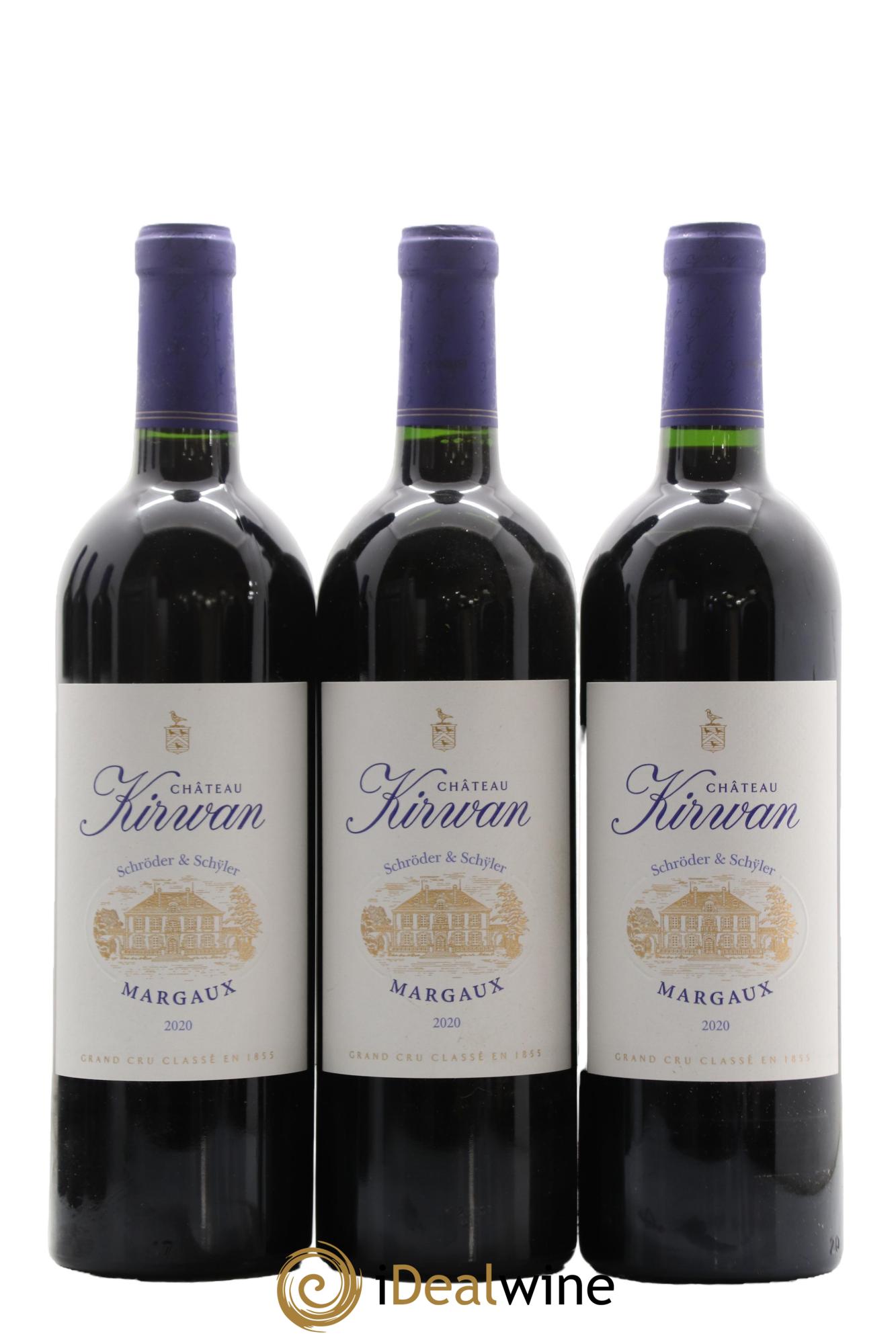 Château Kirwan 3ème Grand Cru Classé 2020 - Lot de 6 bouteilles - 2