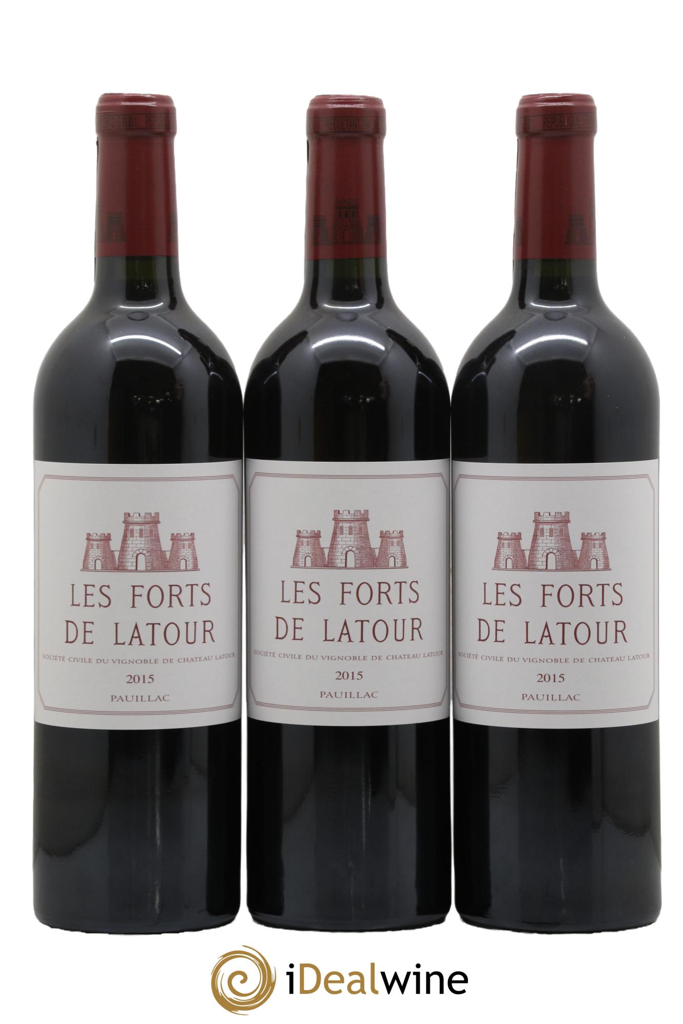 Les Forts de Latour Second Vin 2015 - Posten von 6 Flaschen - 3