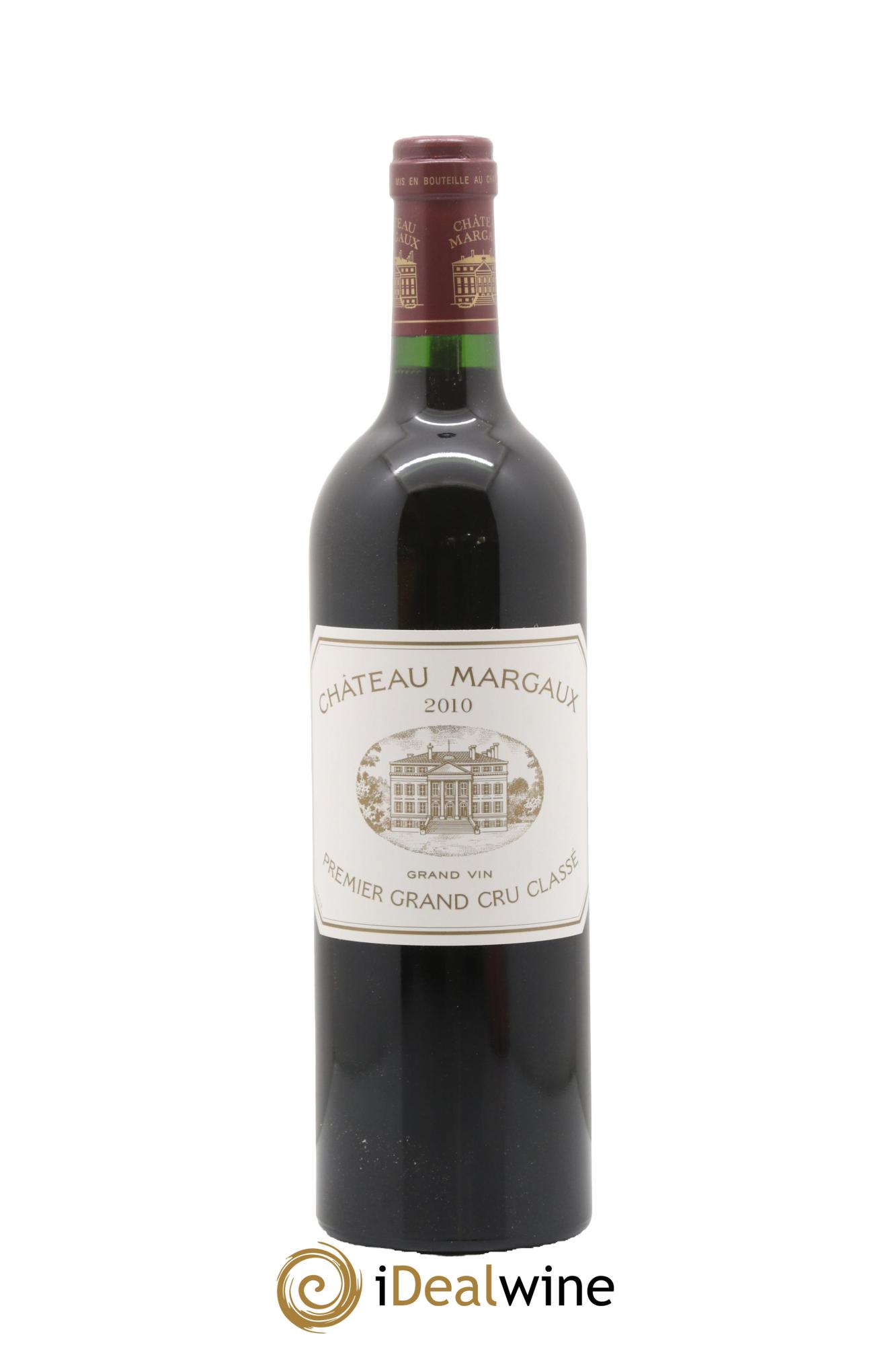 Château Margaux 1er Grand Cru Classé 2010 - Lot de 1 bouteille - 1