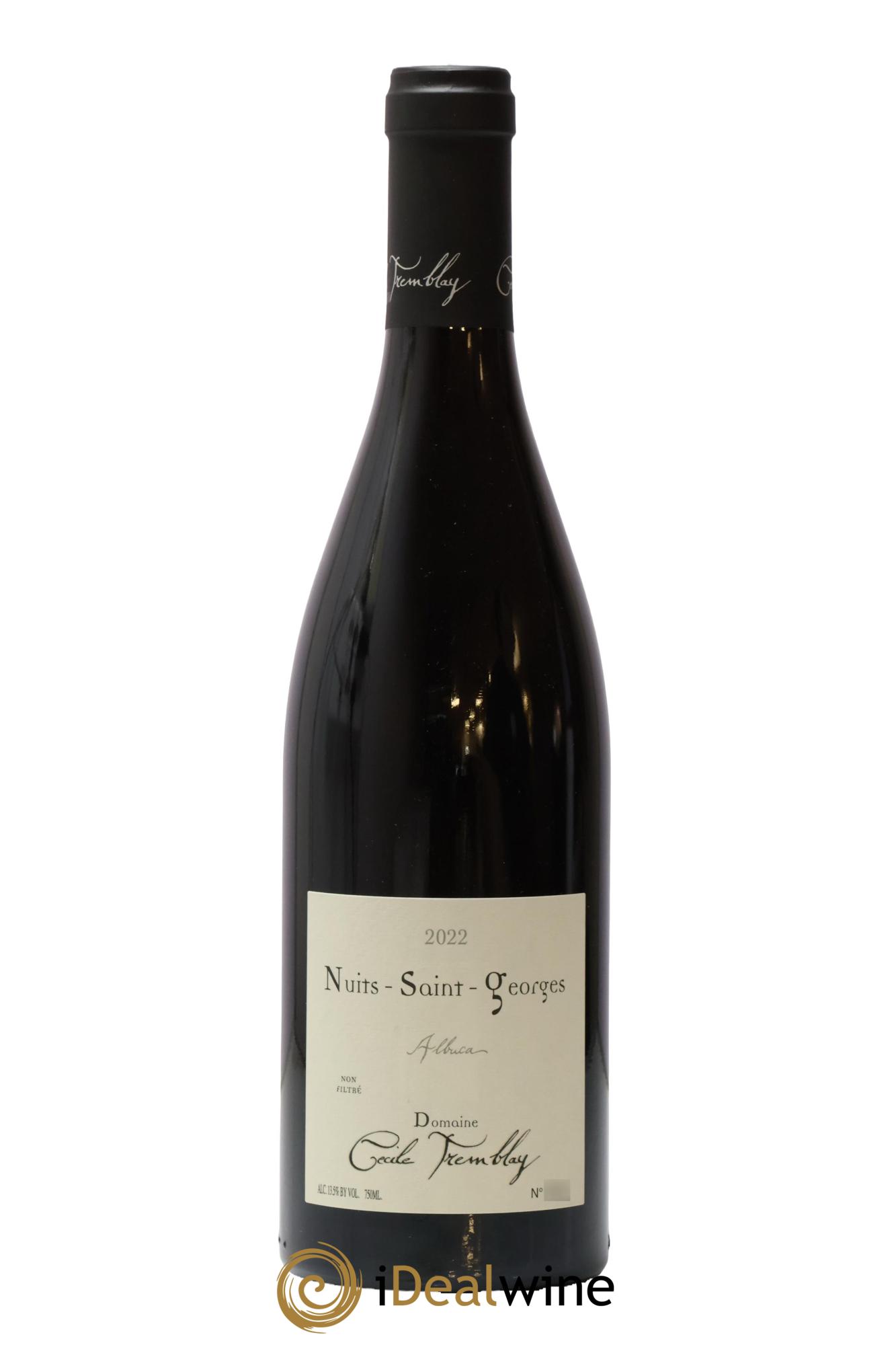 Nuits-Saint-Georges Albuca Cécile Tremblay 2022 - Lot de 1 bouteille - 0