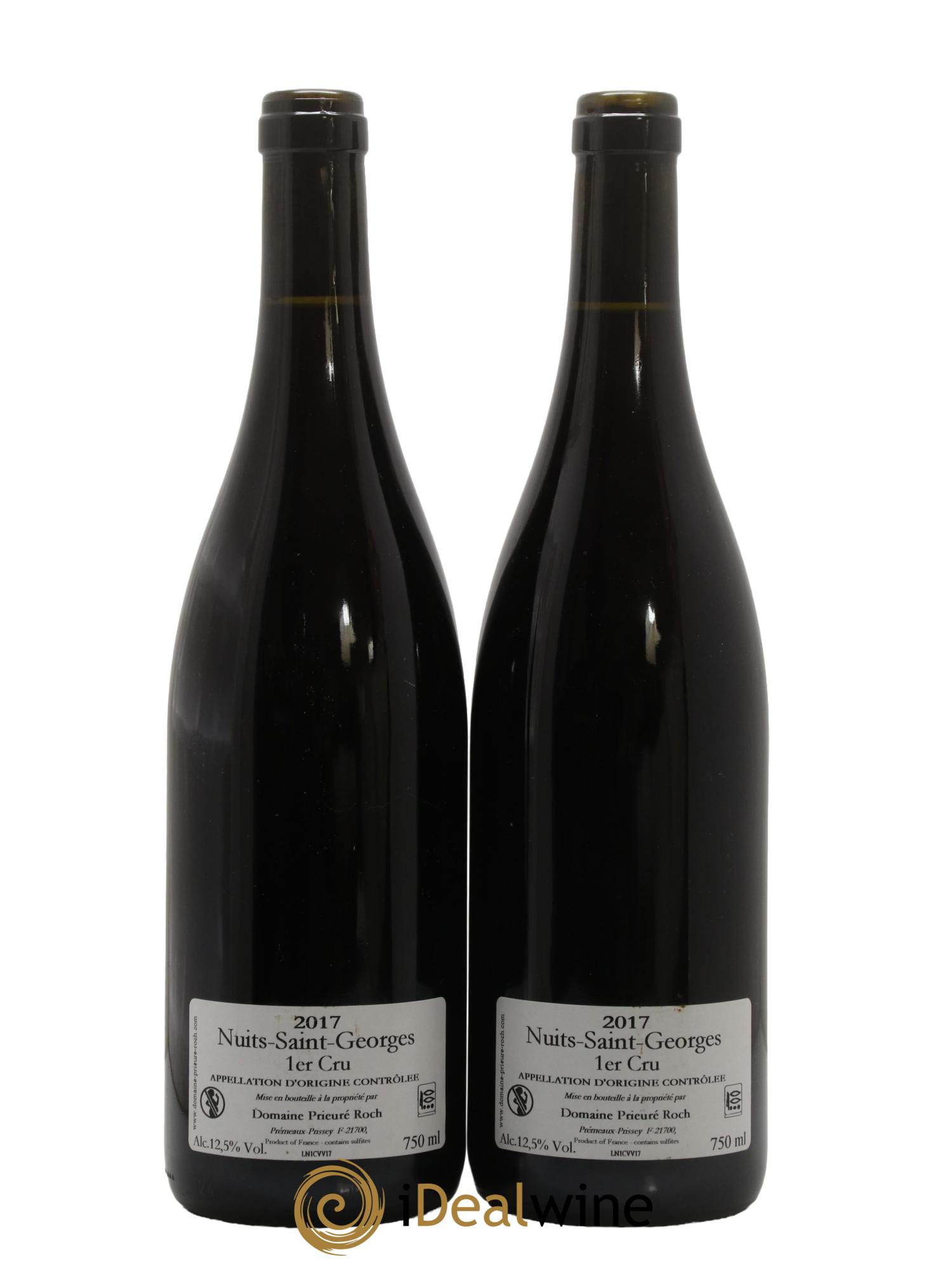 Nuits-Saint-Georges 1er Cru Vieilles Vignes Prieuré Roch 2017 - Lot de 2 bouteilles - 1