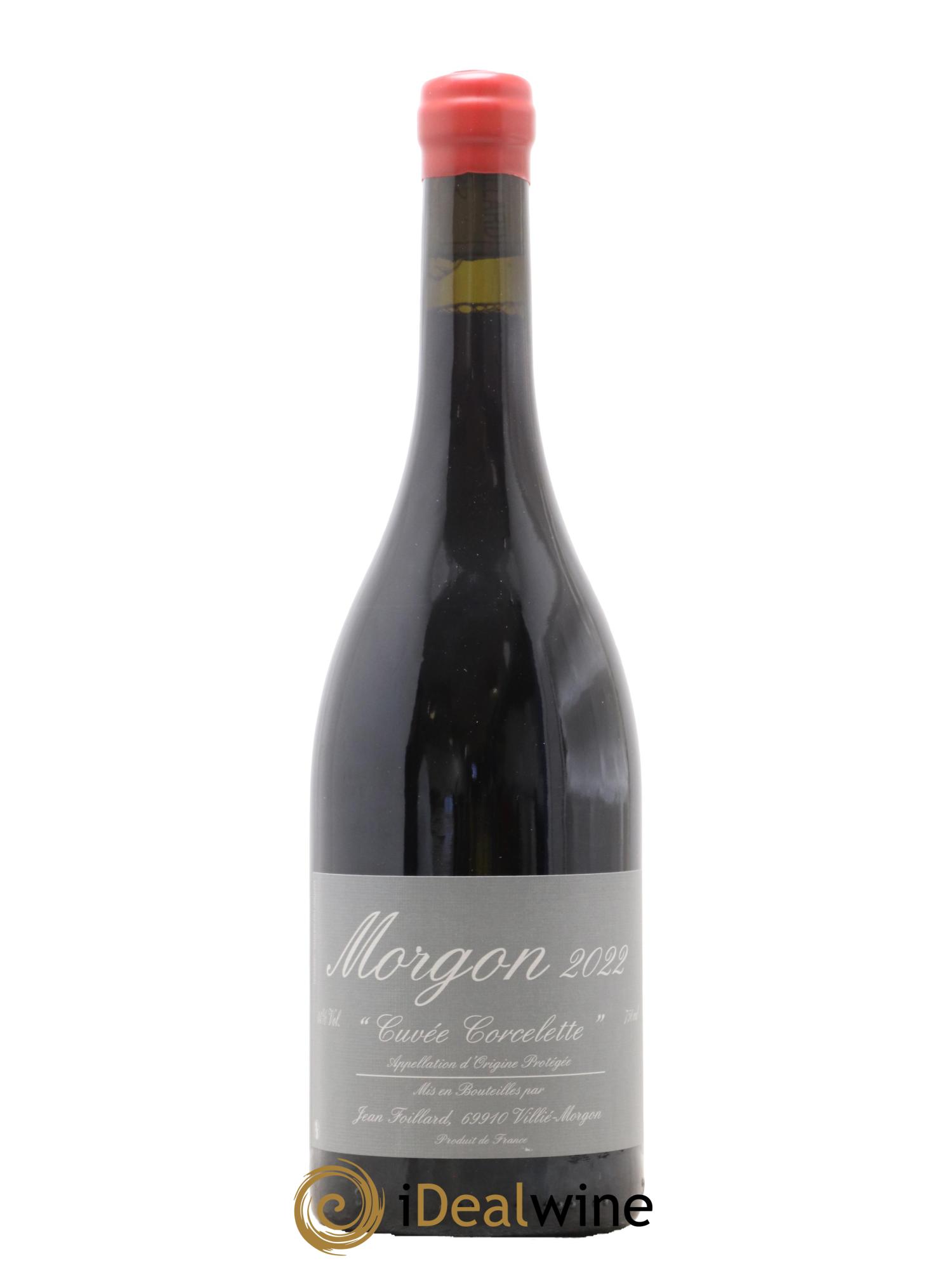 Morgon Corcelette Jean Foillard 2022 - Lot de 1 bouteille - 0
