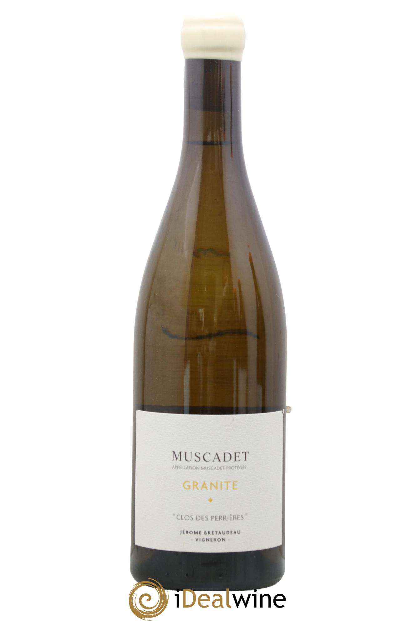 Muscadet-Sèvre-et-Maine Granite Clos des Perrières Jérôme Bretaudeau - Domaine de Bellevue 2020 - Lot de 1 bouteille - 0