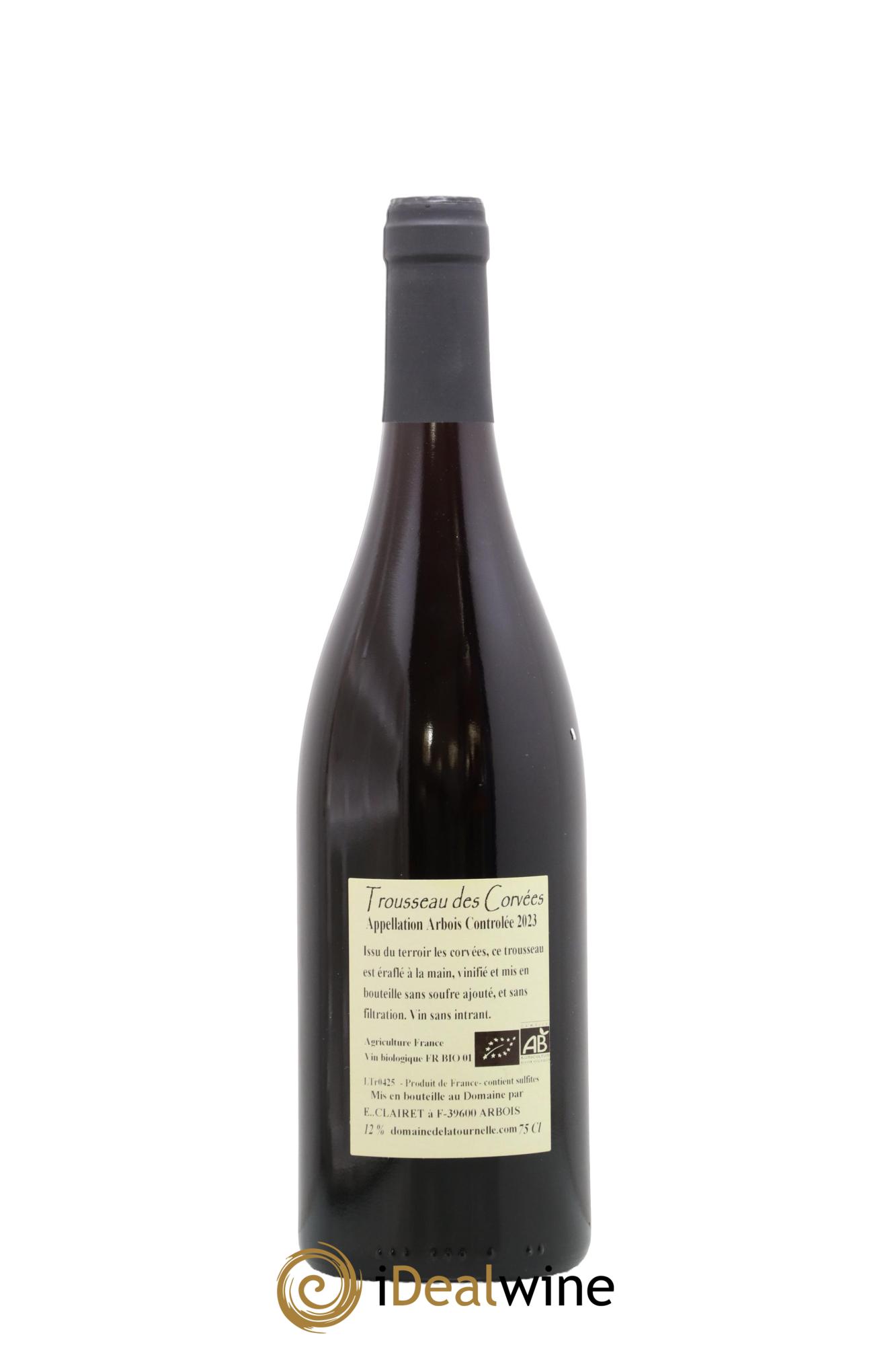 Arbois Trousseau des Corvées Domaine de la Tournelle 2023 - Lot of 1 bottle - 1