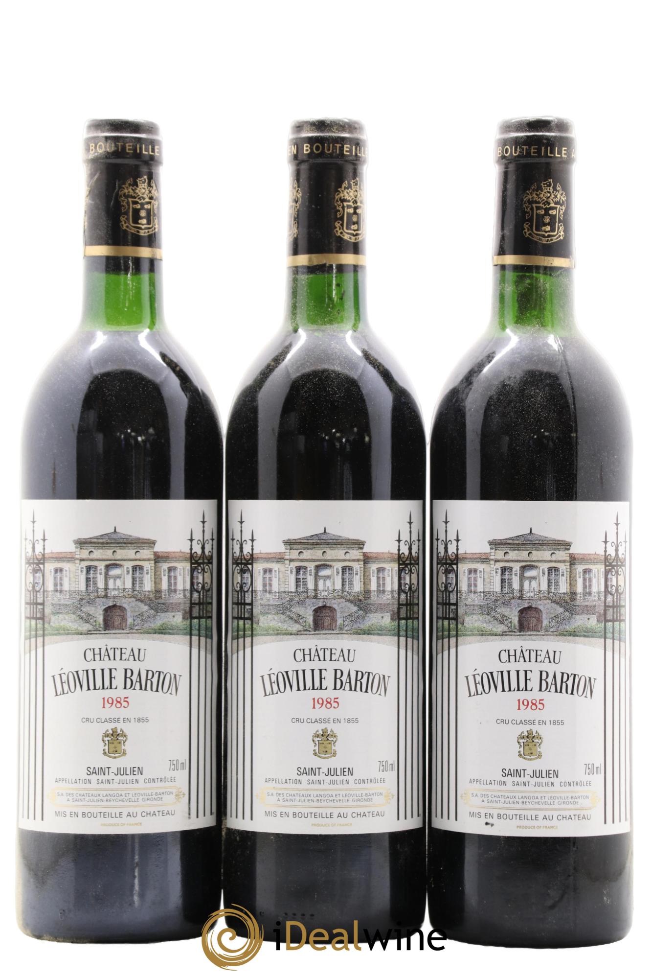 Château Léoville Barton 2ème Grand Cru Classé 1985 - Lot de 12 bouteilles - 4