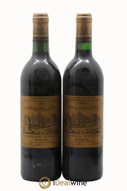 Château d'Issan 3ème Grand Cru Classé 1991 - Lot de 2 bouteilles - 0
