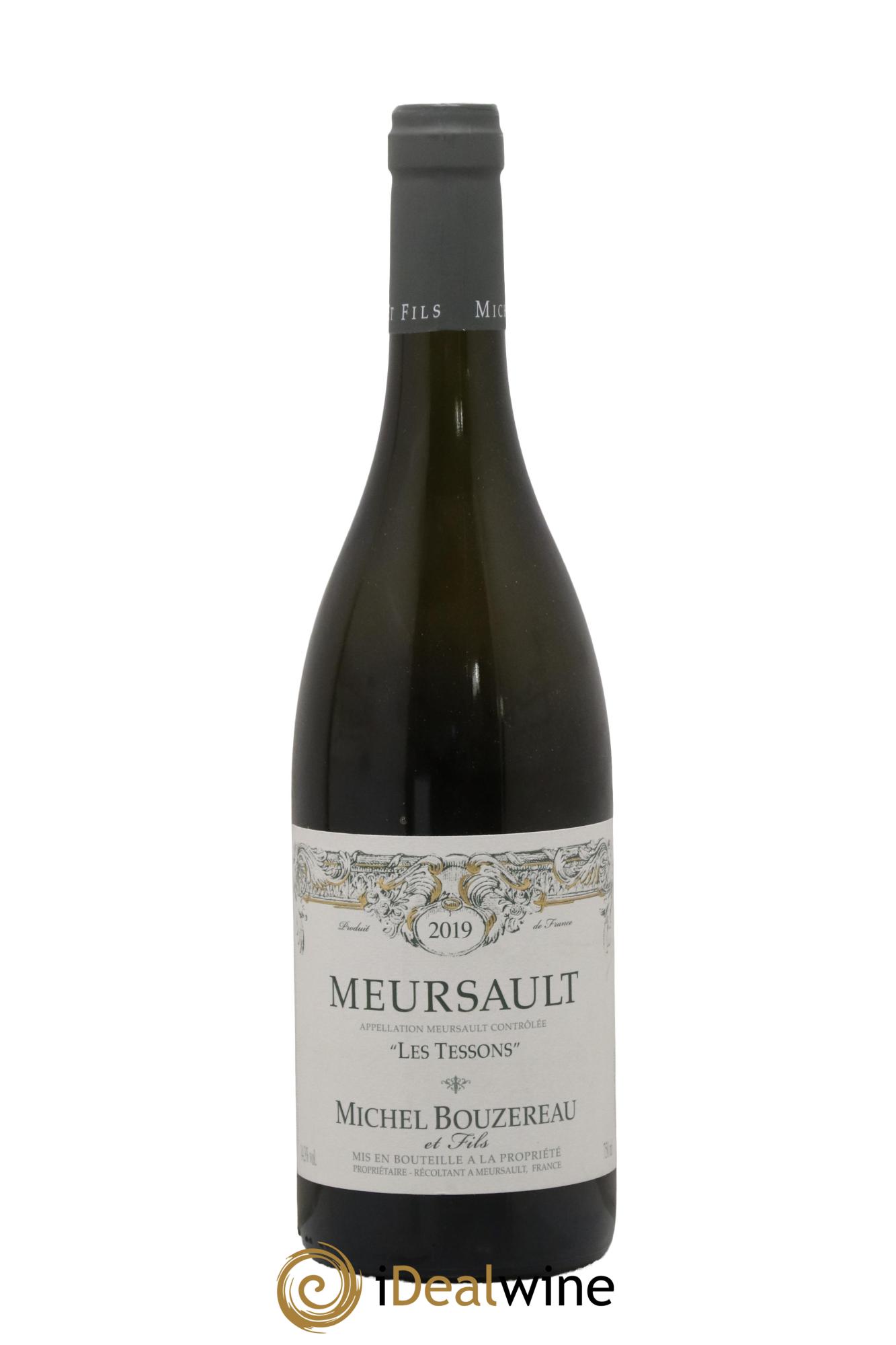 Meursault Les Tessons Michel Bouzereau et Fils (Domaine) 2019 - Lot de 1 bouteille - 0