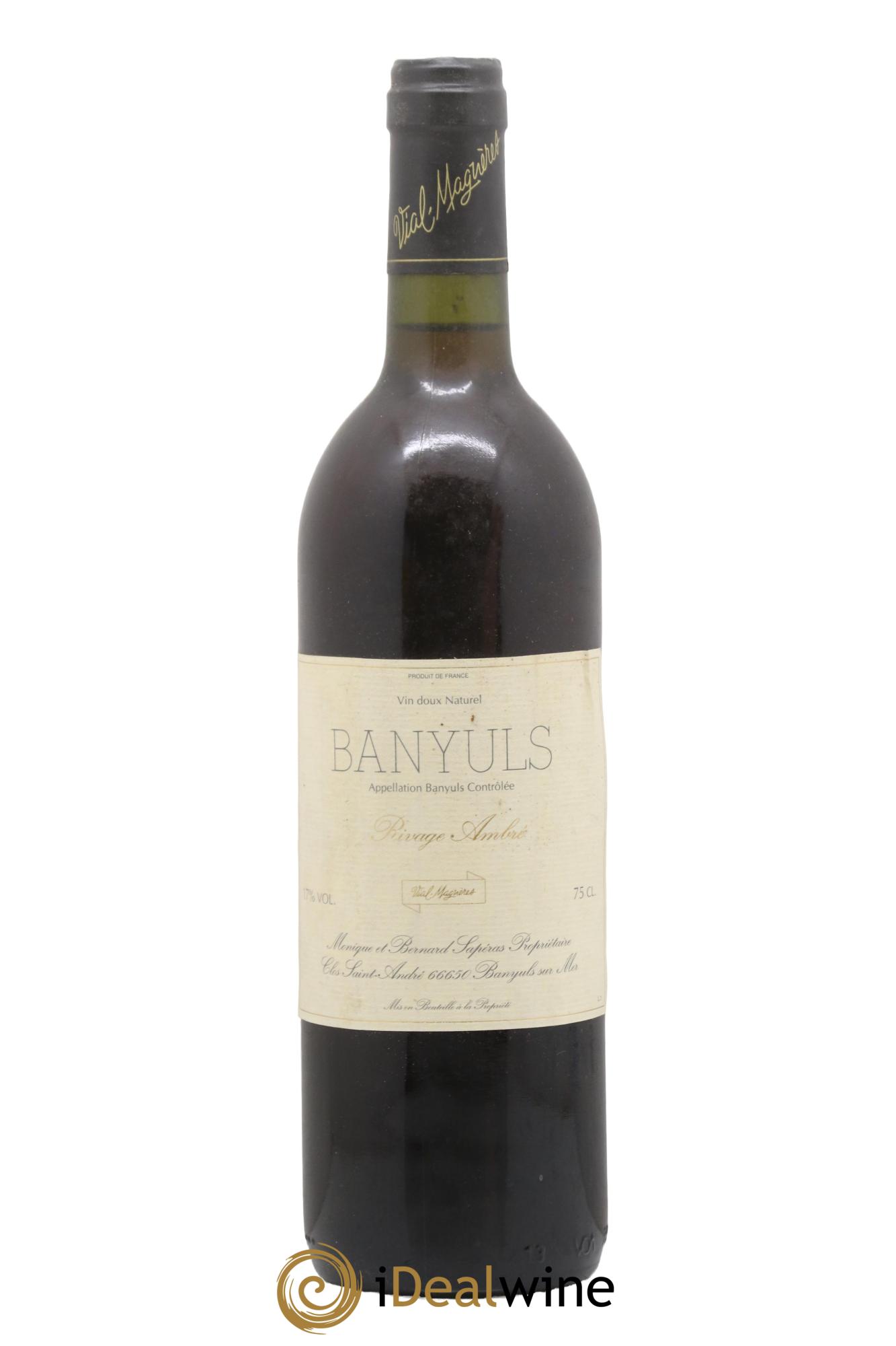 Banyuls Bernard Saperas - Lot of 1 bottle - 0