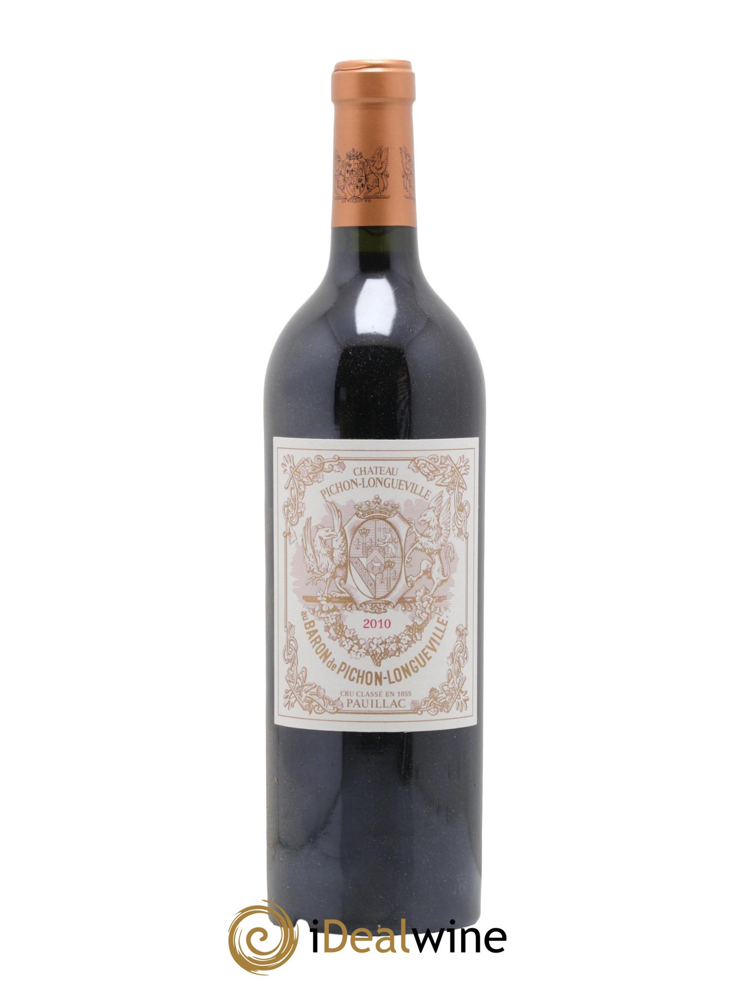 Pichon Longueville Baron 2ème Grand Cru Classé 2010 - Lot de 1 bouteille - 0
