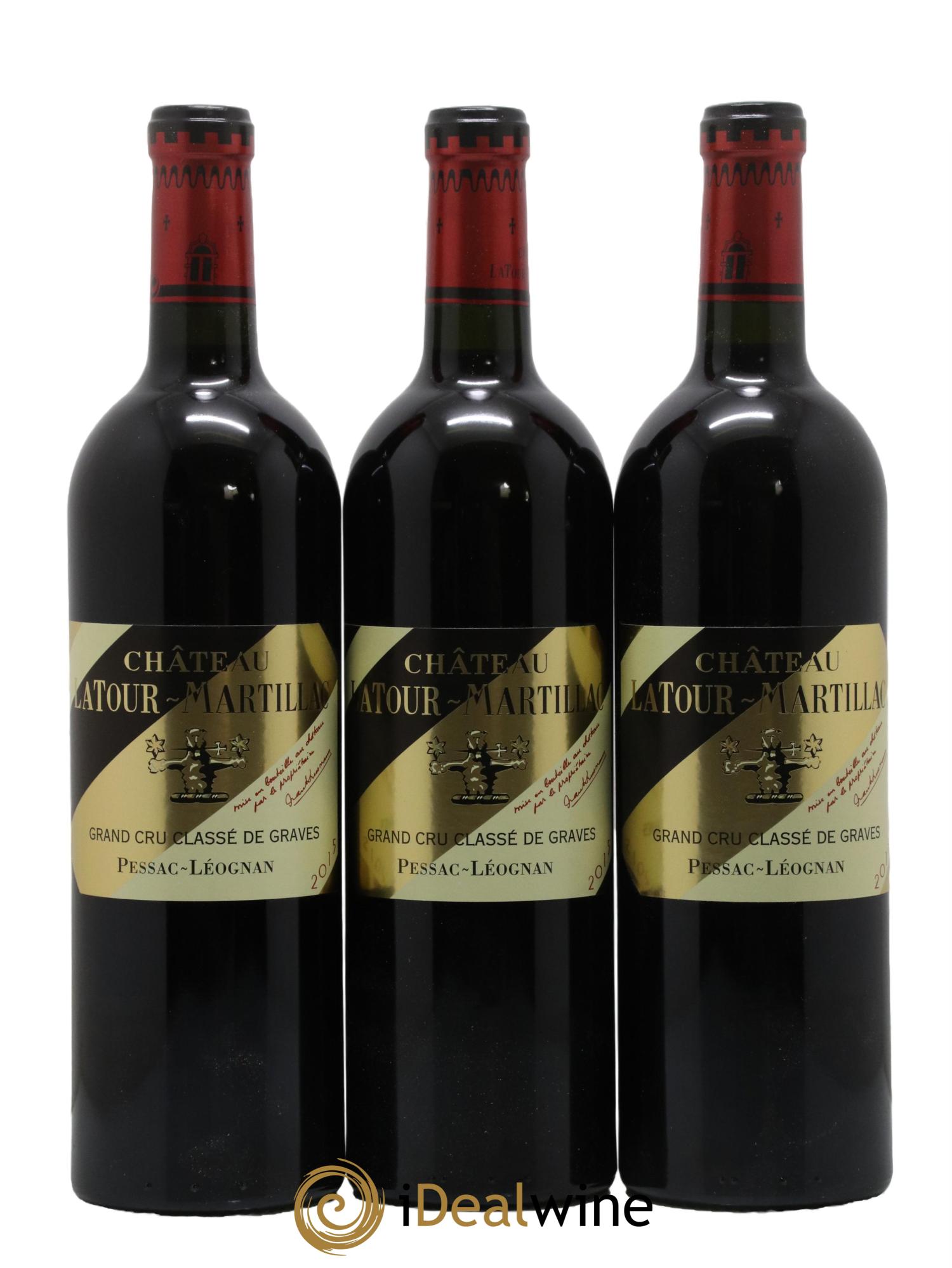 Château Latour-Martillac Cru Classé de Graves 2015 - Lot de 6 bouteilles - 2