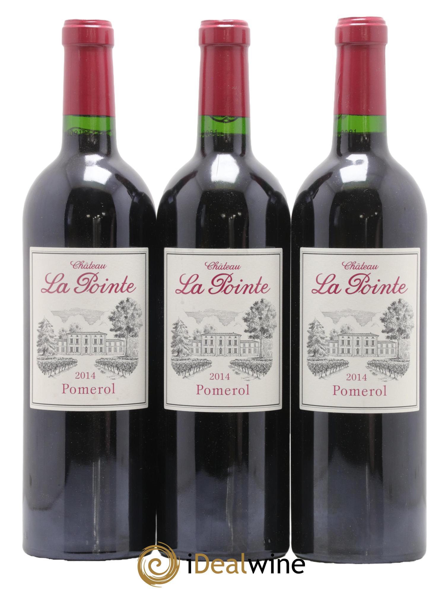 Château la Pointe 2014 - Lotto di 3 bottiglie - 0