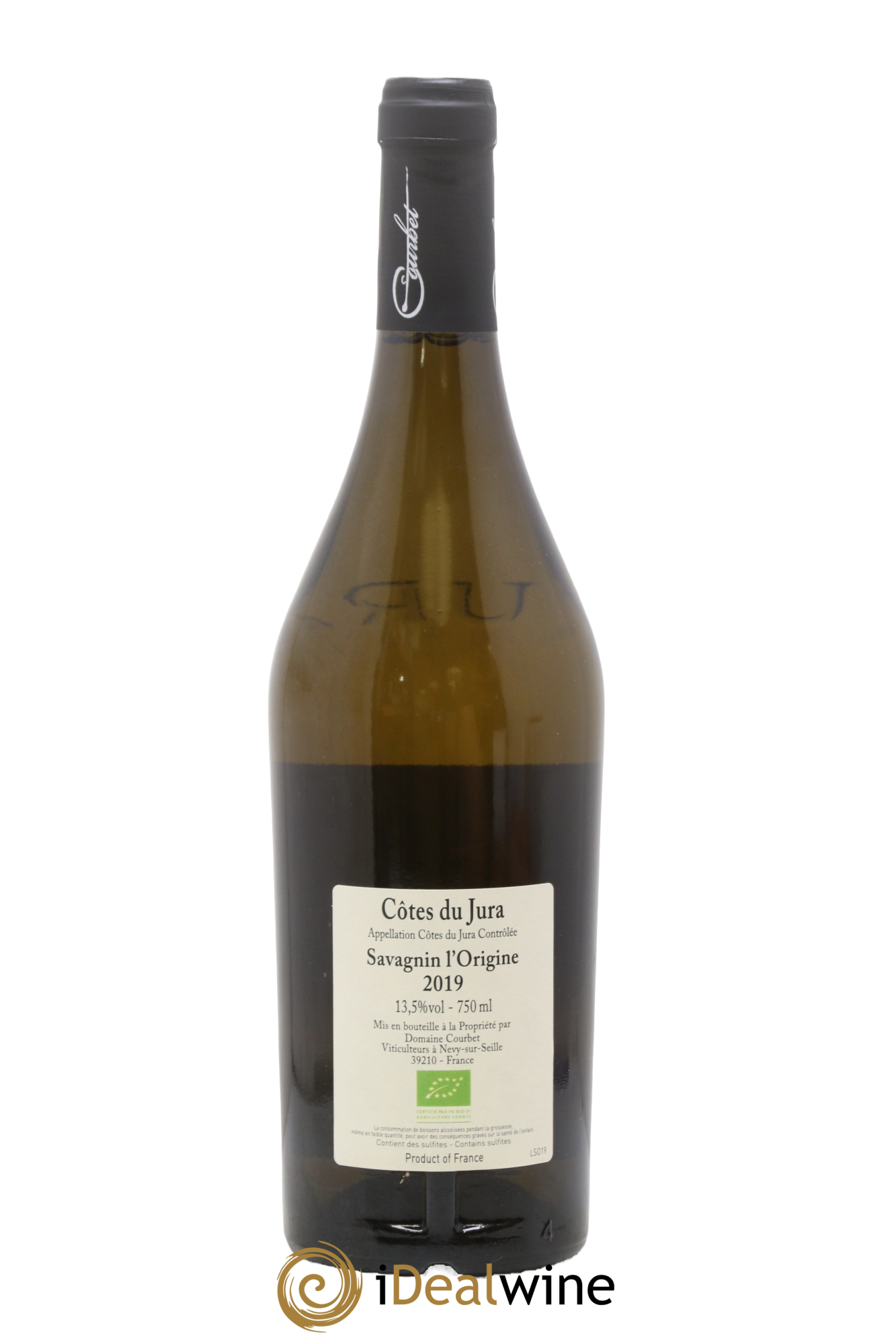Côtes du Jura L'Origine Domaine Courbet 2019 - Posten von 1 Flasche - 1