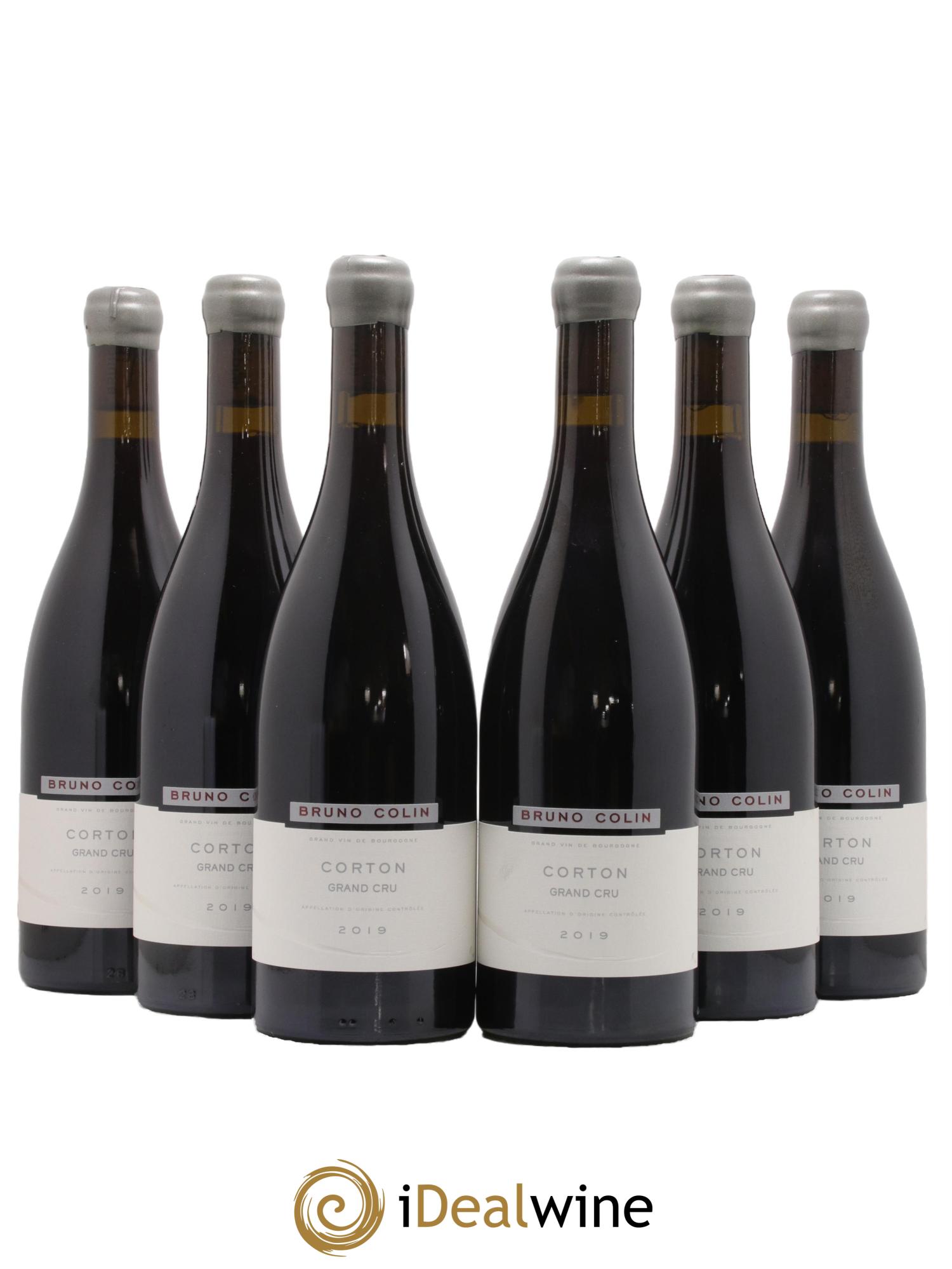 Corton Grand Cru Bruno Colin 2019 - Lot de 6 bouteilles - 0