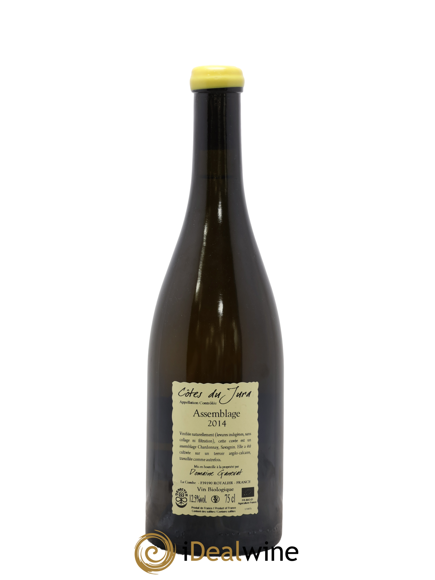 Côtes du Jura Cuvée Orégane Jean-François Ganevat (Domaine) 2014 - Lot of 1 bottle - 1