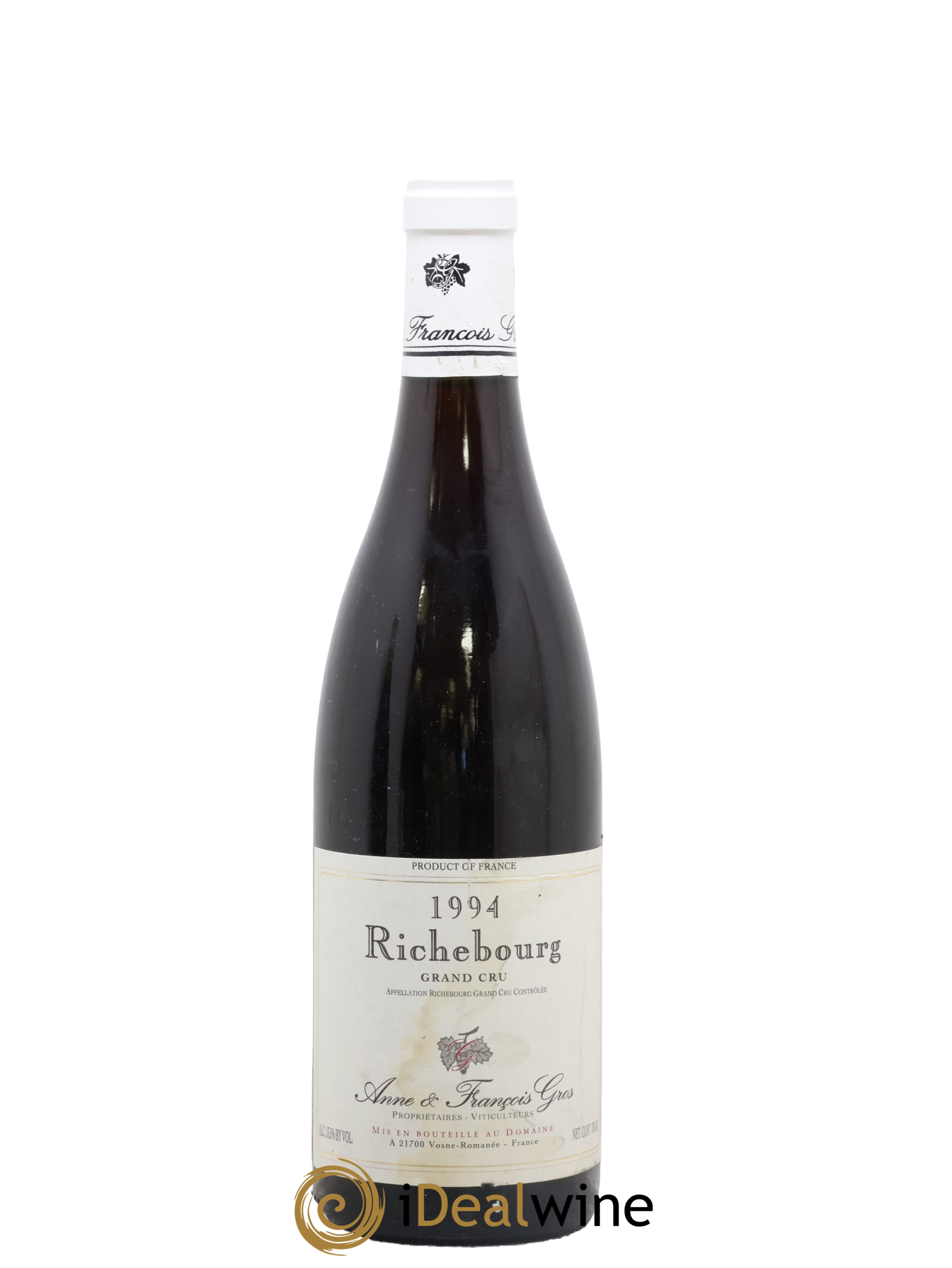 Richebourg Grand Cru A.-F. Gros 1994 - Lot de 1 bouteille - 0