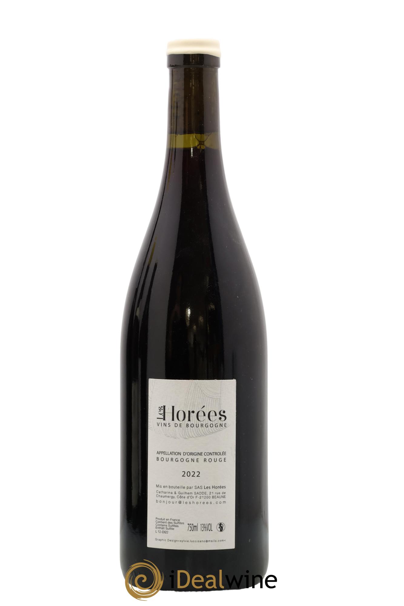 Bourgogne Des Six Ifs Les Horées 2022 - Lot of 1 bottle - 1