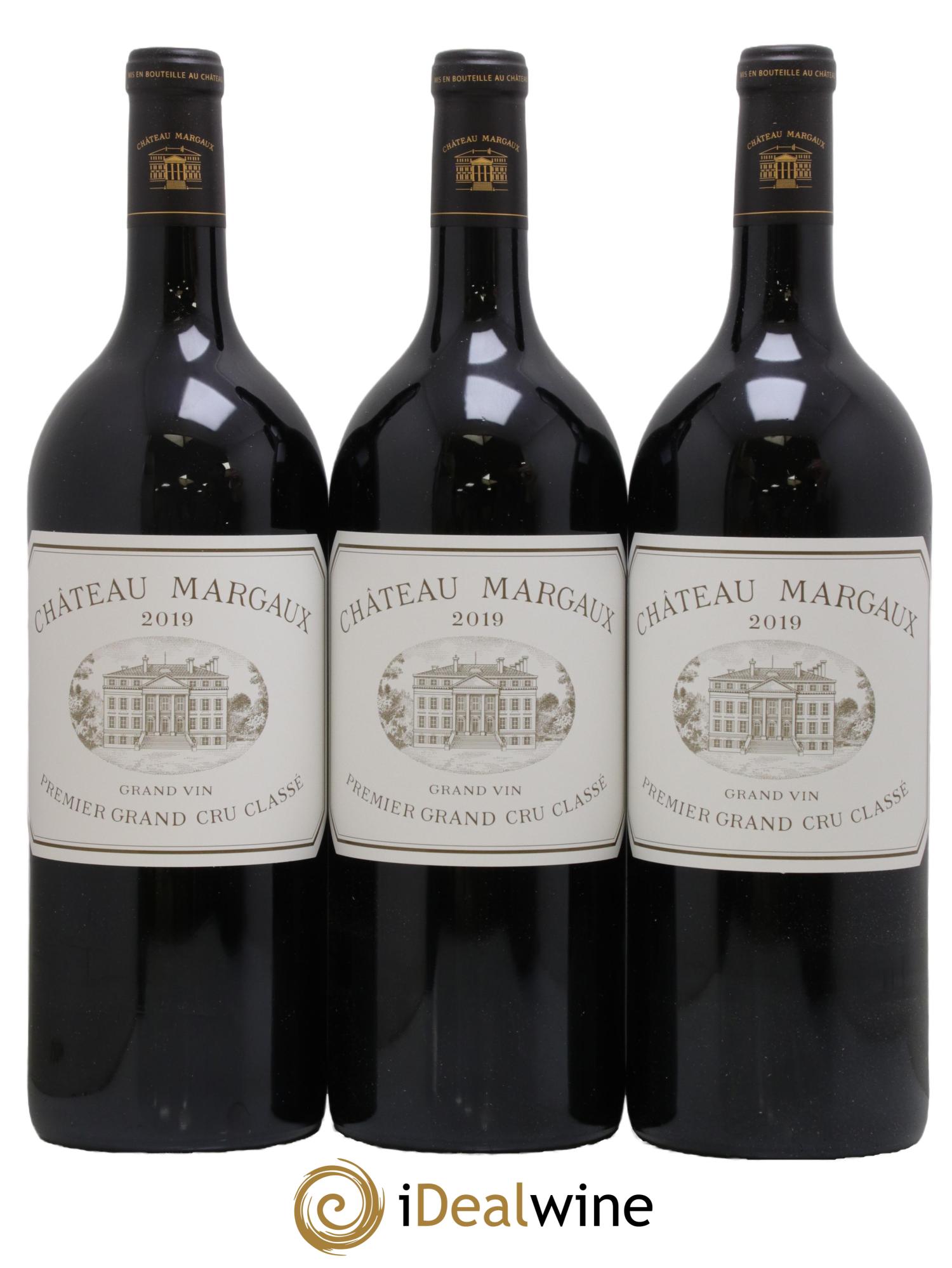 Château Margaux 1er Grand Cru Classé 2019 - Lot de 3 magnums - 0