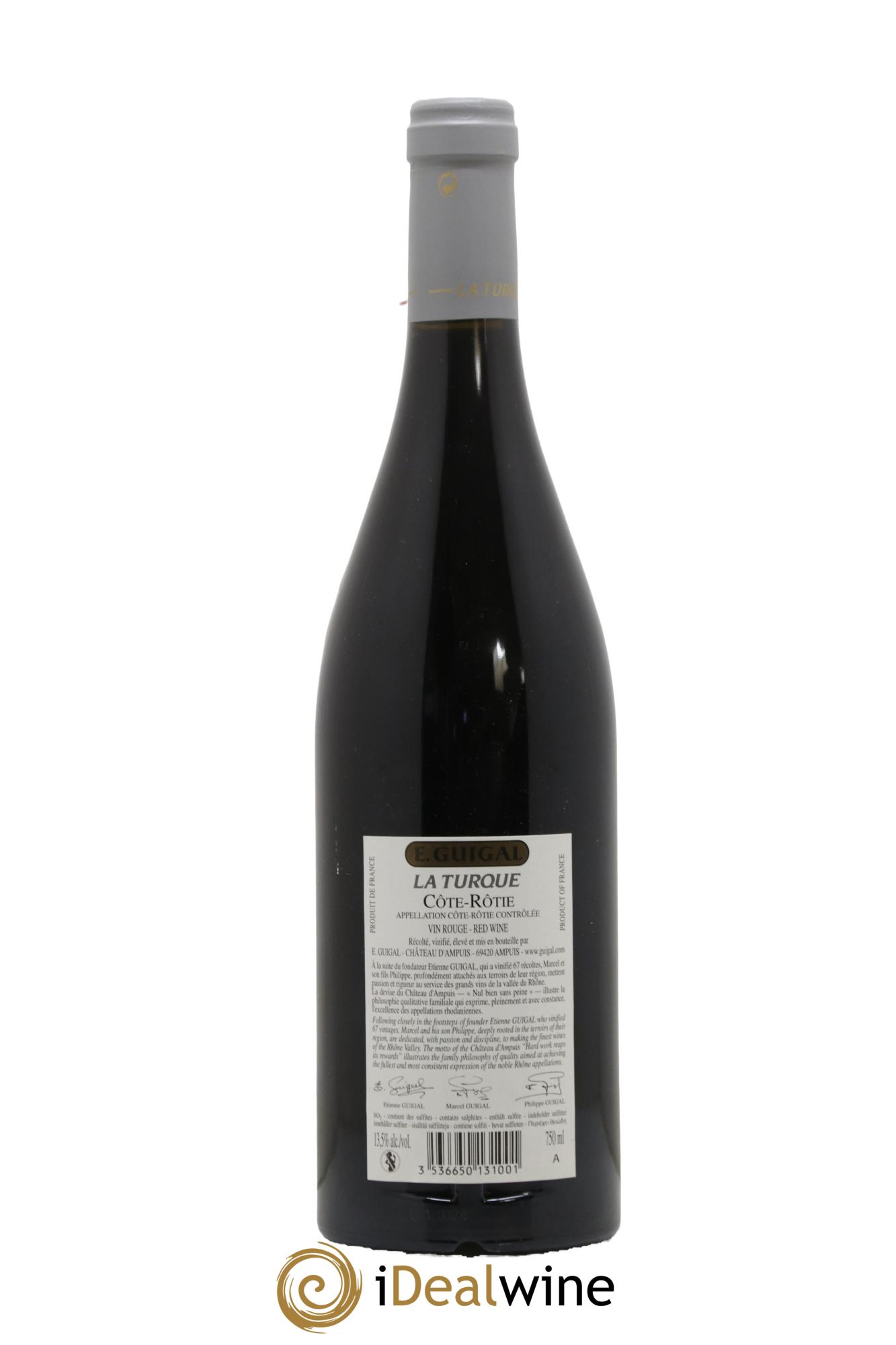 Côte-Rôtie La Turque Guigal 2016 - Lot de 1 bouteille - 1
