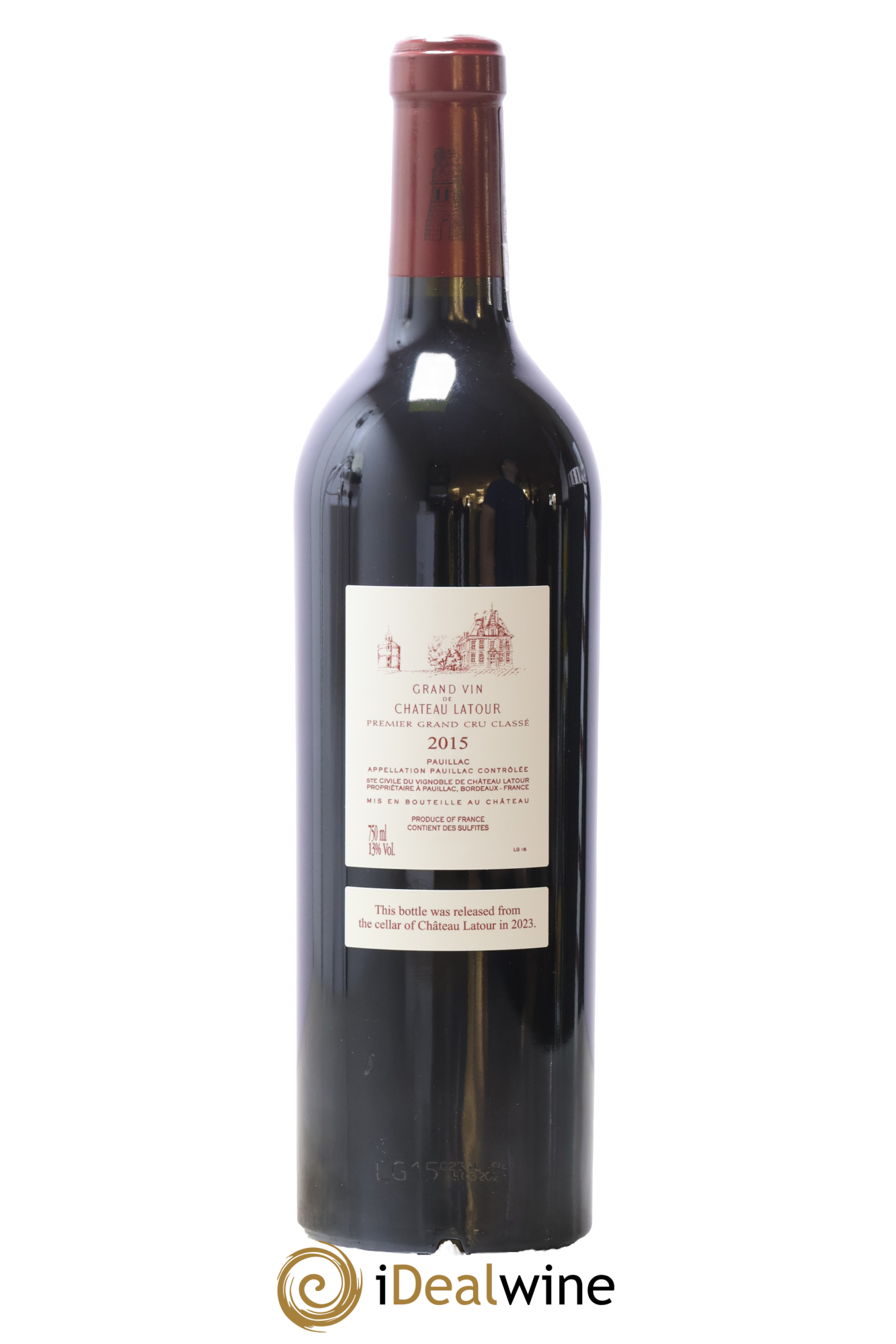 Château Latour 1er Grand Cru Classé 2015 - Lotto di 1 bottiglia - 1