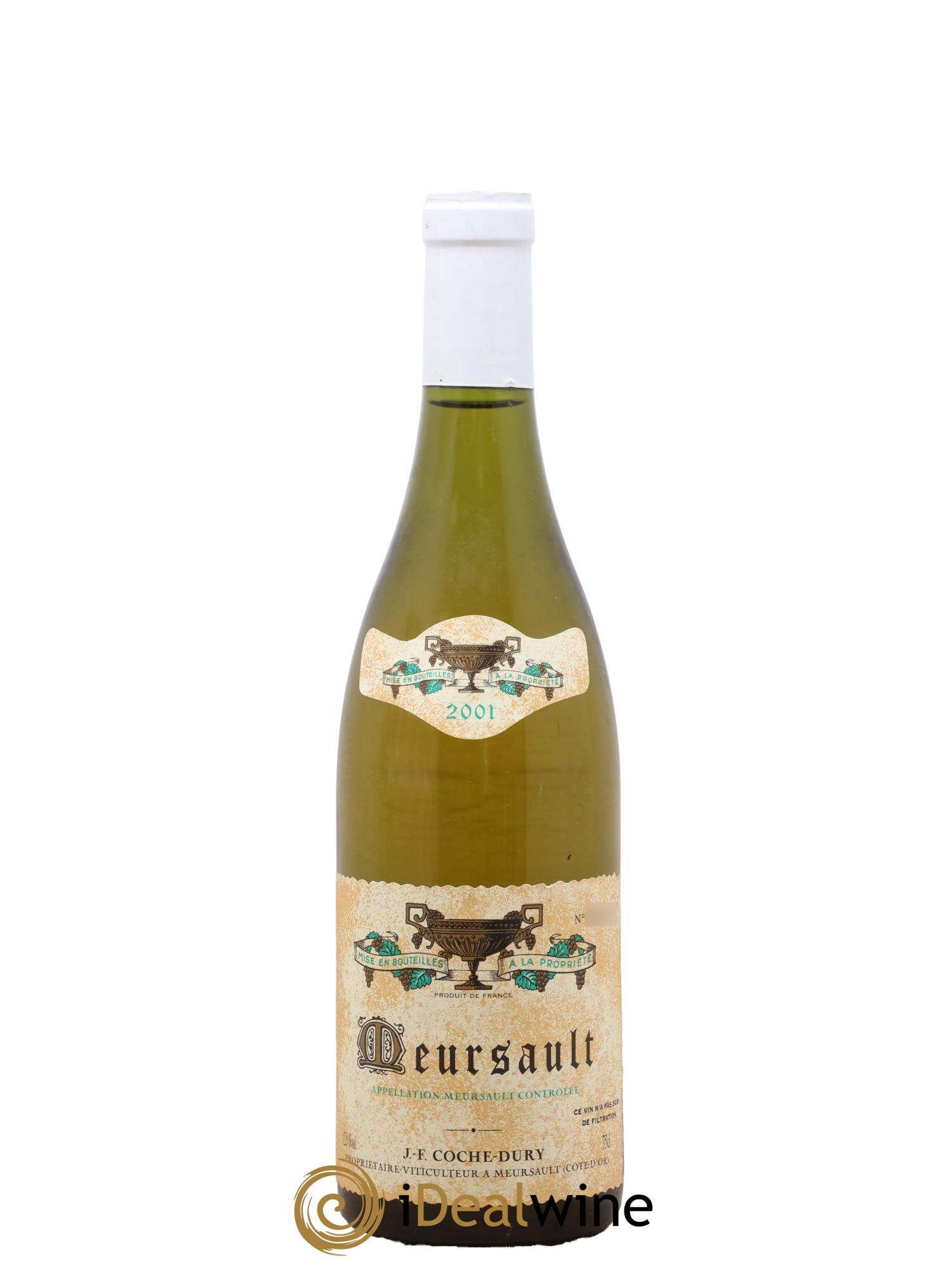 Meursault Coche Dury (Domaine) 2001 - Lot of 1 bottle - 0