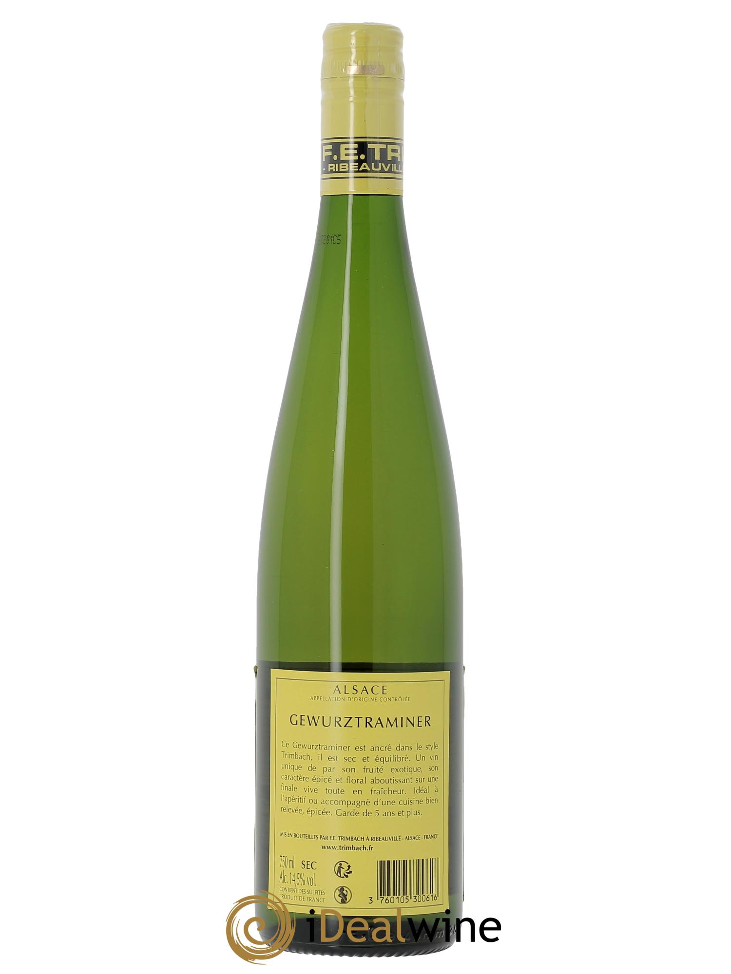 Alsace Gewurztraminer Trimbach (Domaine) 2022 - Lot de 1 bouteille - 1