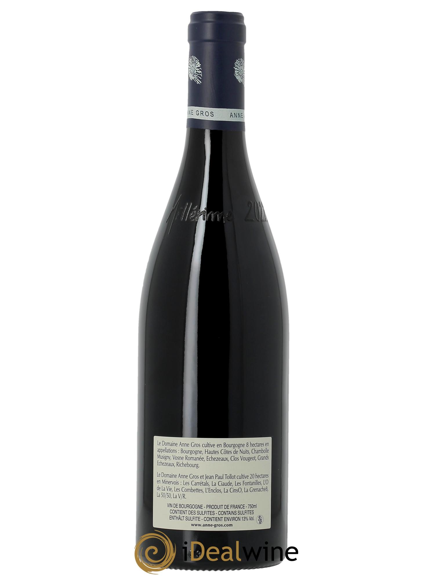 Vosne-Romanée Les Barreaux Anne Gros 2022 - Lot de 1 bouteille - 1