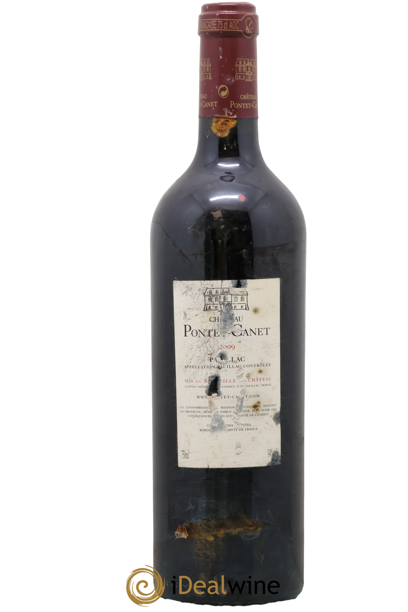 Château Pontet Canet 5ème Grand Cru Classé 2009 - Lot de 1 bouteille - 1
