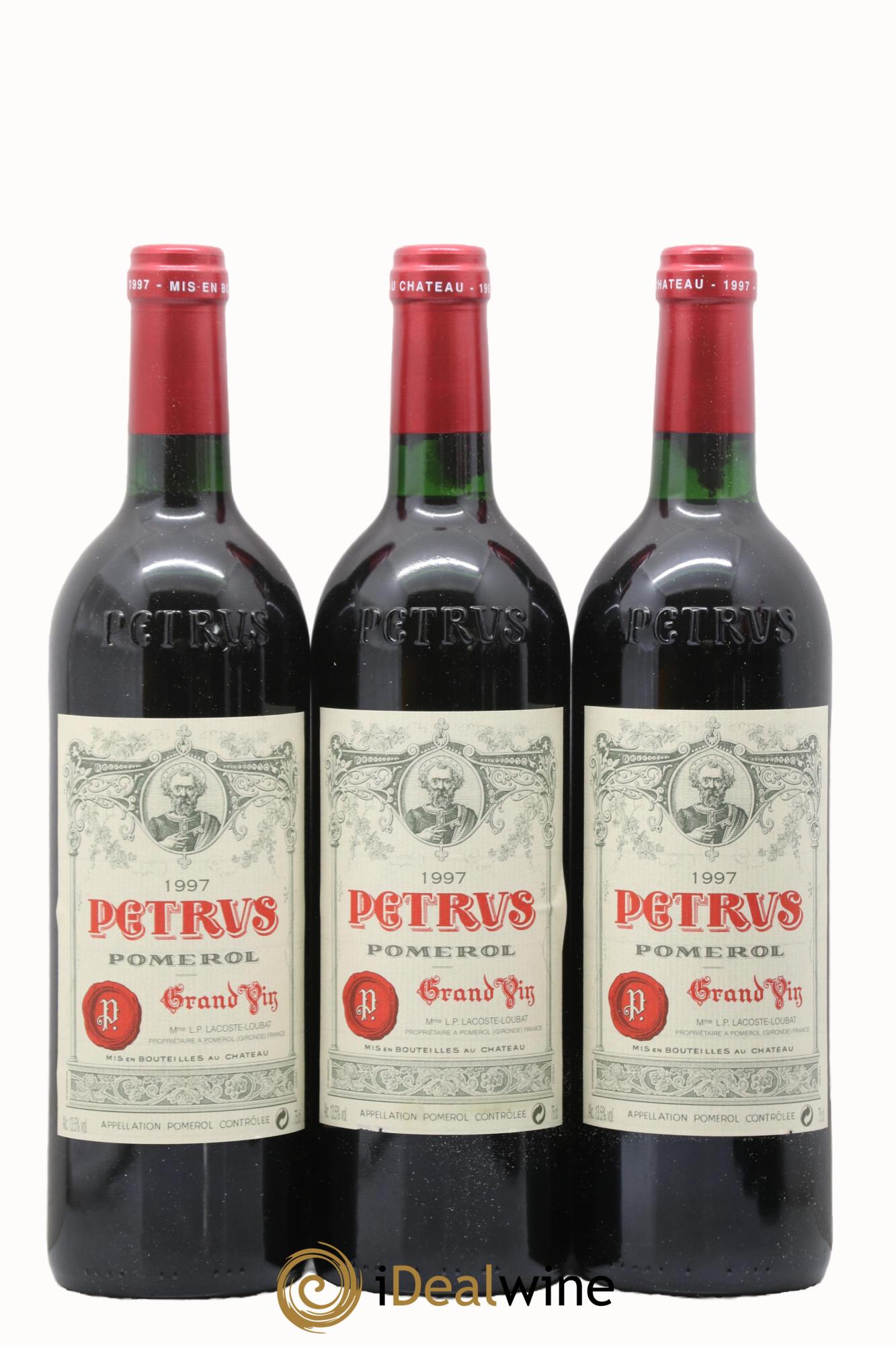 Petrus 1997 - Lot of 6 bottles - 2