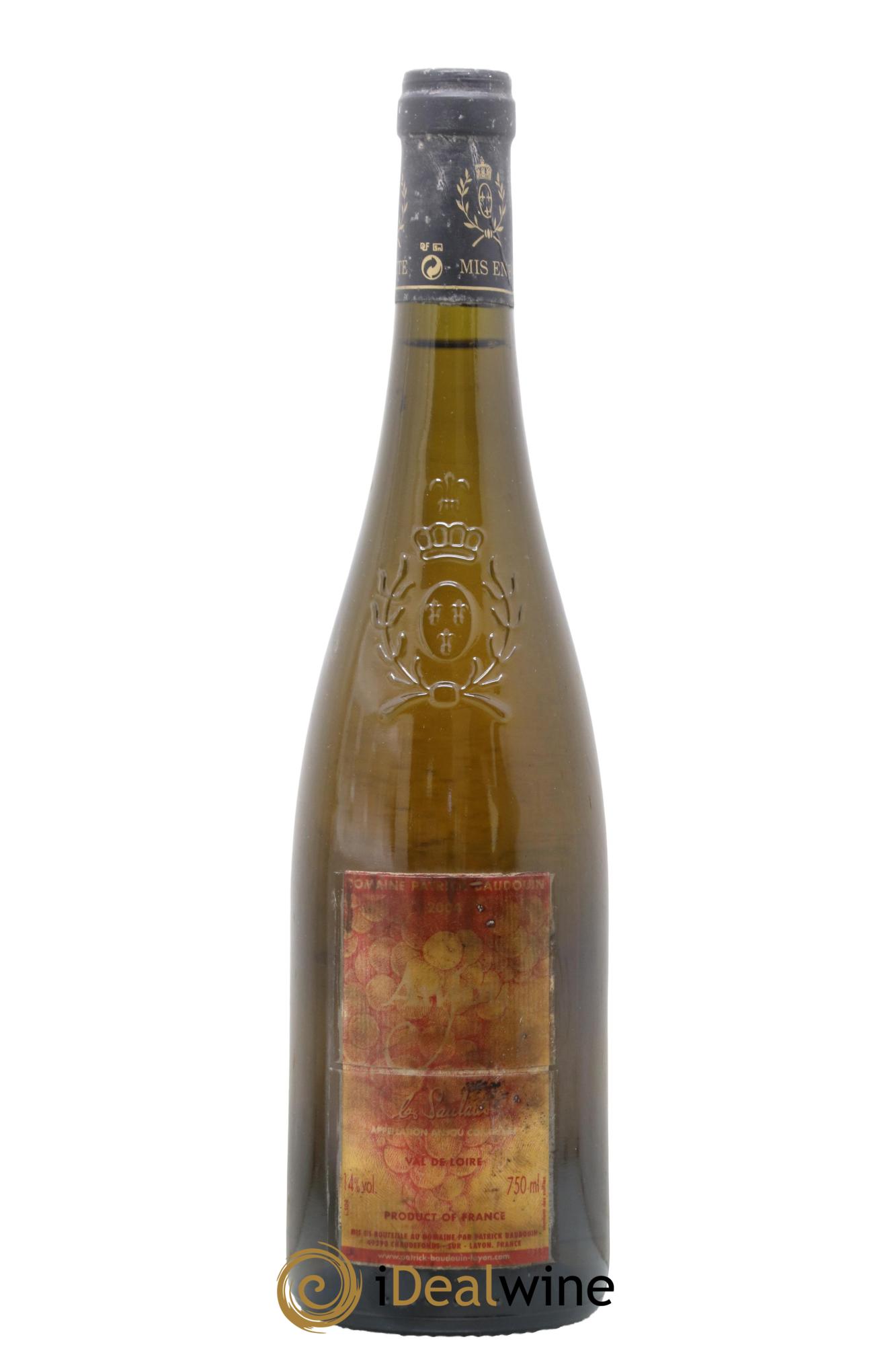 Anjou Les Saulaies Patrick Baudouin 2004 - Lot de 1 bouteille - 0