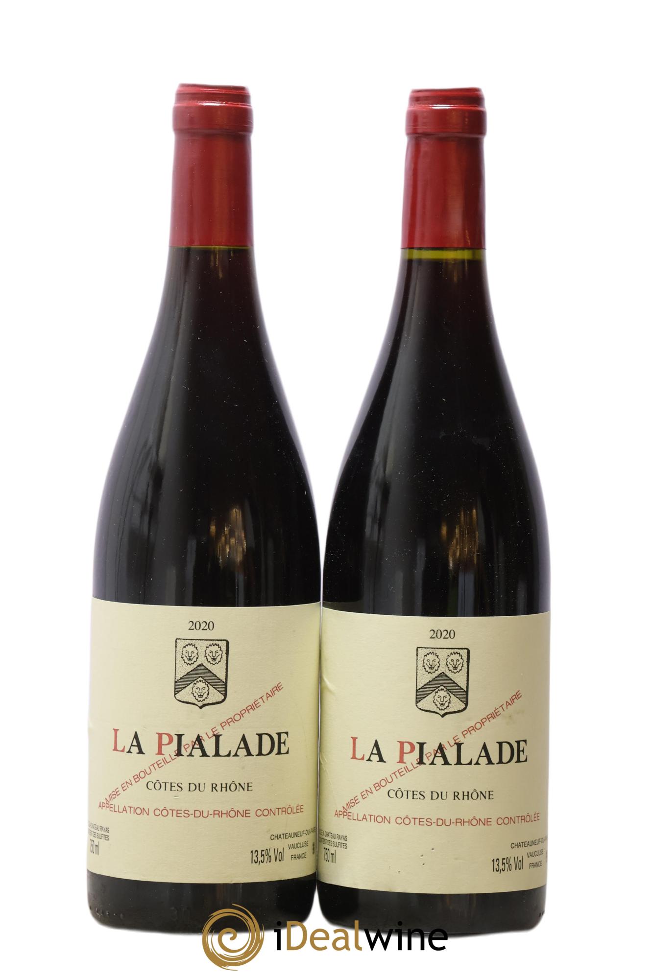 Côtes-du-Rhône La Pialade Emmanuel Reynaud 2020 - Posten von 2 Flaschen - 0