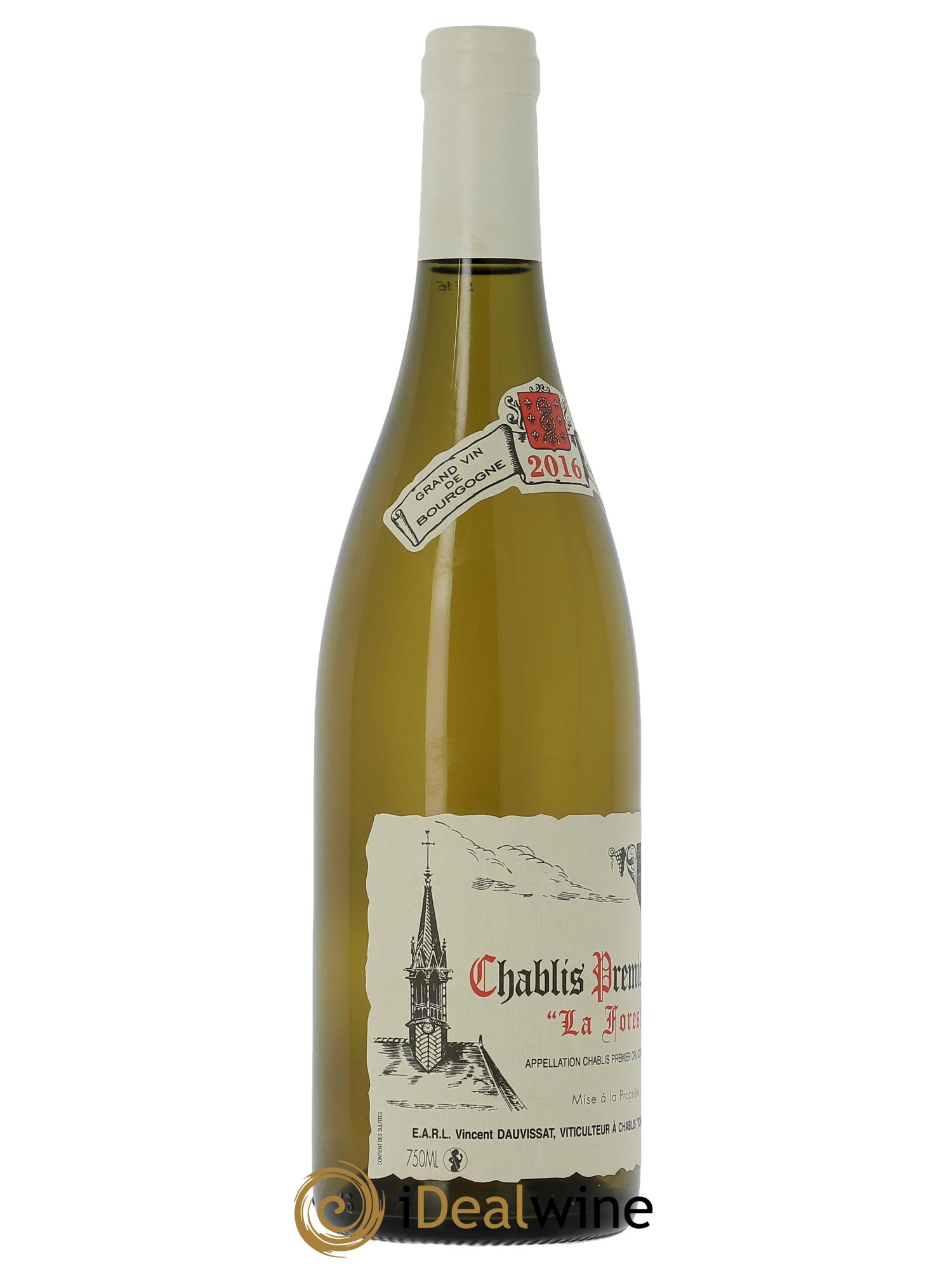 Chablis 1er Cru La Forest Vincent Dauvissat (Domaine)  2016 - Posten von 1 Flasche - 2