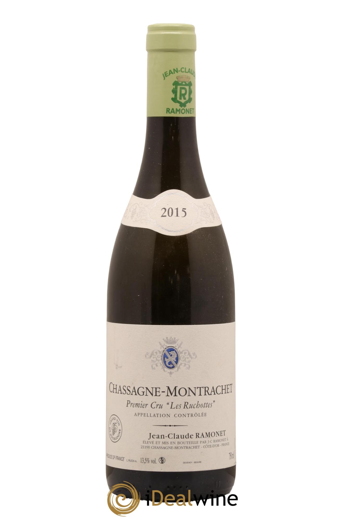 Chassagne-Montrachet 1er Cru Les Ruchottes Ramonet (Domaine) 2015 - Lot de 1 bouteille - 0