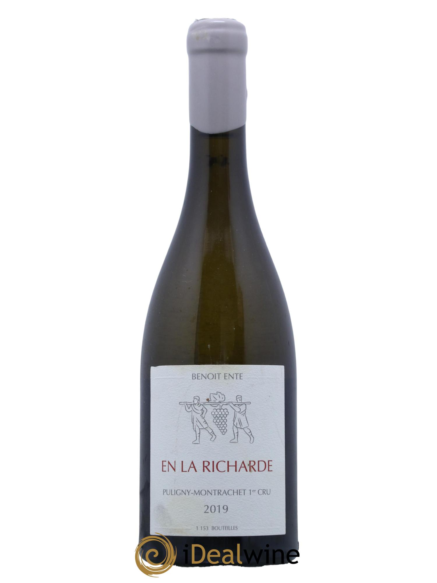 Puligny-Montrachet 1er Cru Folatières En la Richarde Benoit Ente 2019 - Lot de 1 bouteille - 0