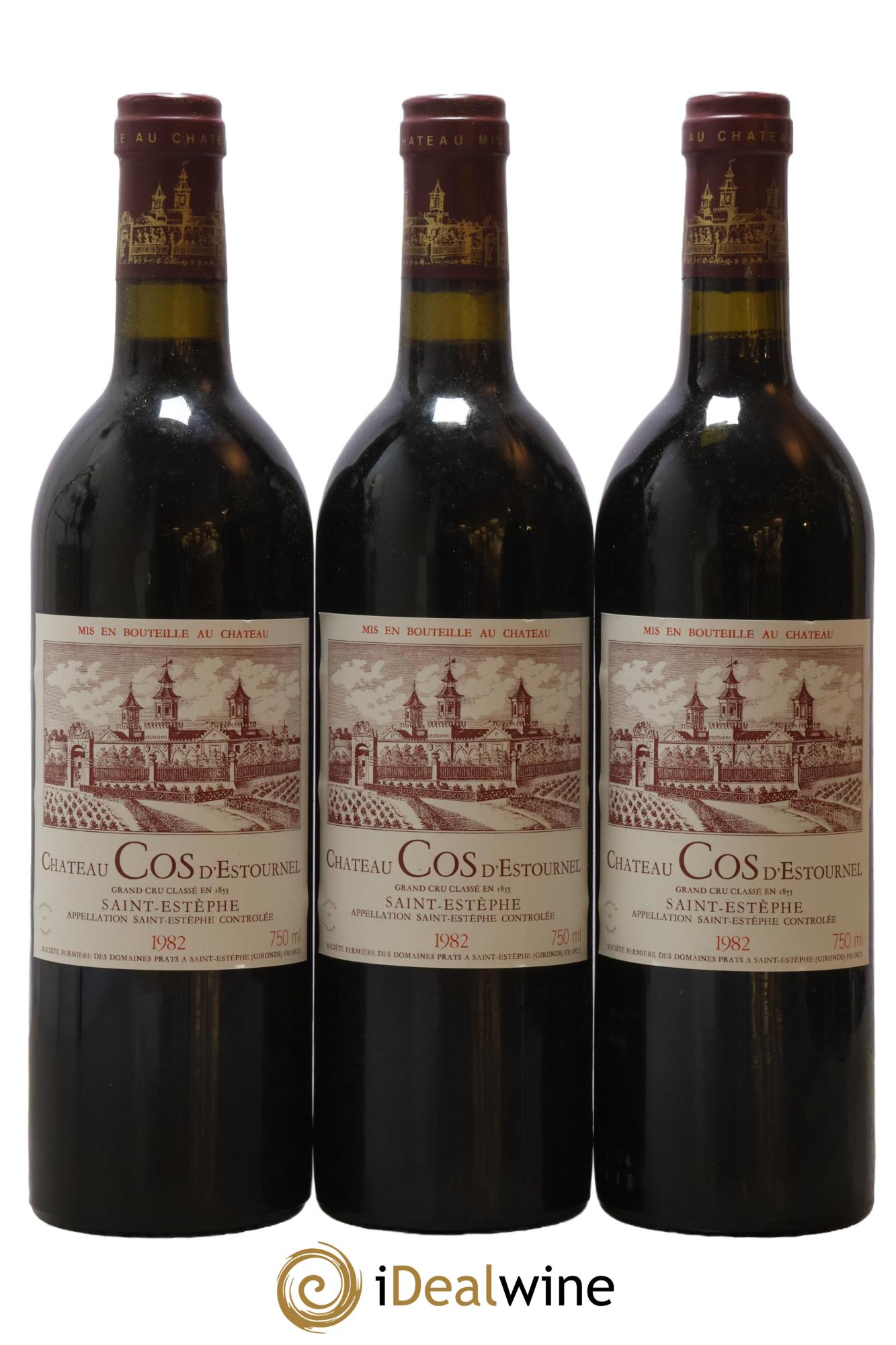Cos d'Estournel 2ème Grand Cru Classé 1982 - Lot de 12 bouteilles - 2