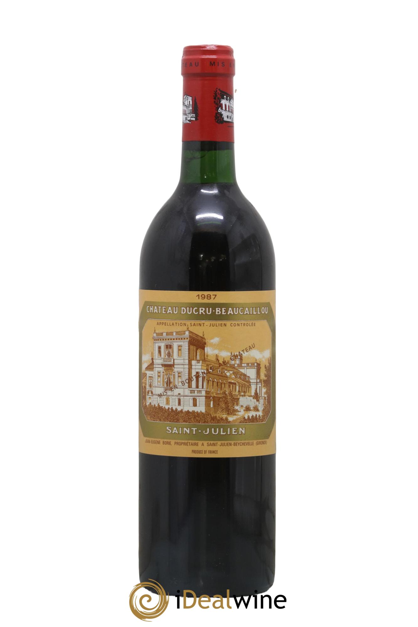 Château Ducru Beaucaillou 2ème Grand Cru Classé 1987 - Lot de 1 bouteille - 0