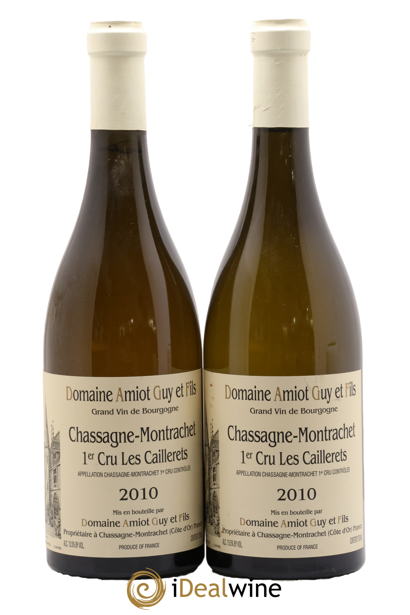 Chassagne-Montrachet 1er Cru Les Caillerets Guy Amiot & Fils 2010 - Lot de 2 bouteilles - 0