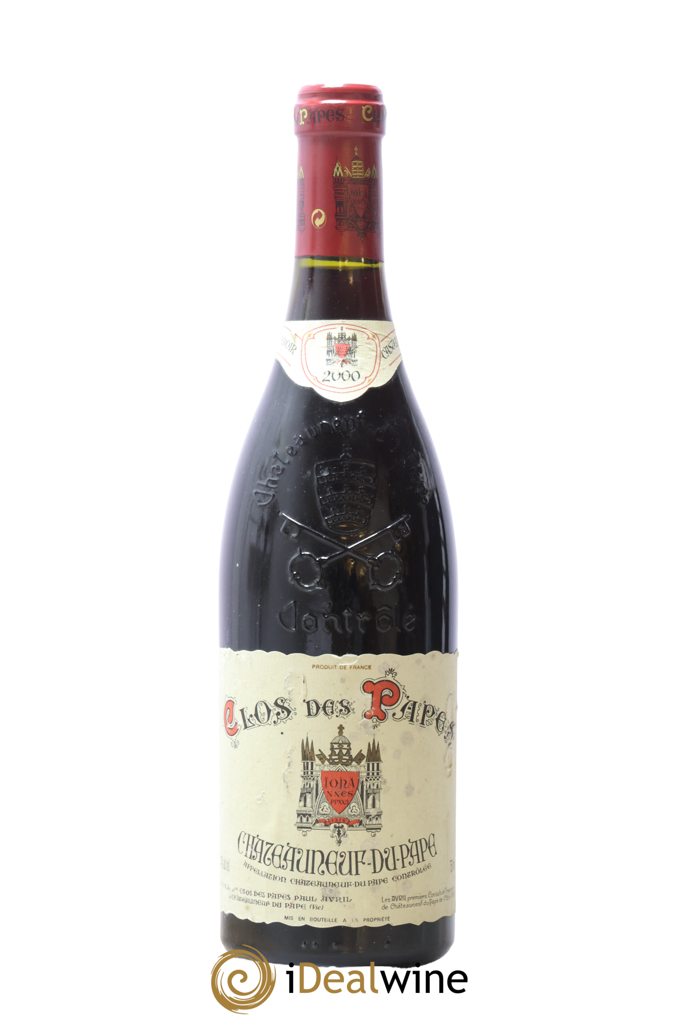 Châteauneuf-du-Pape Clos des Papes - Paul Avril 2000 - Lot de 1 bouteille - 0