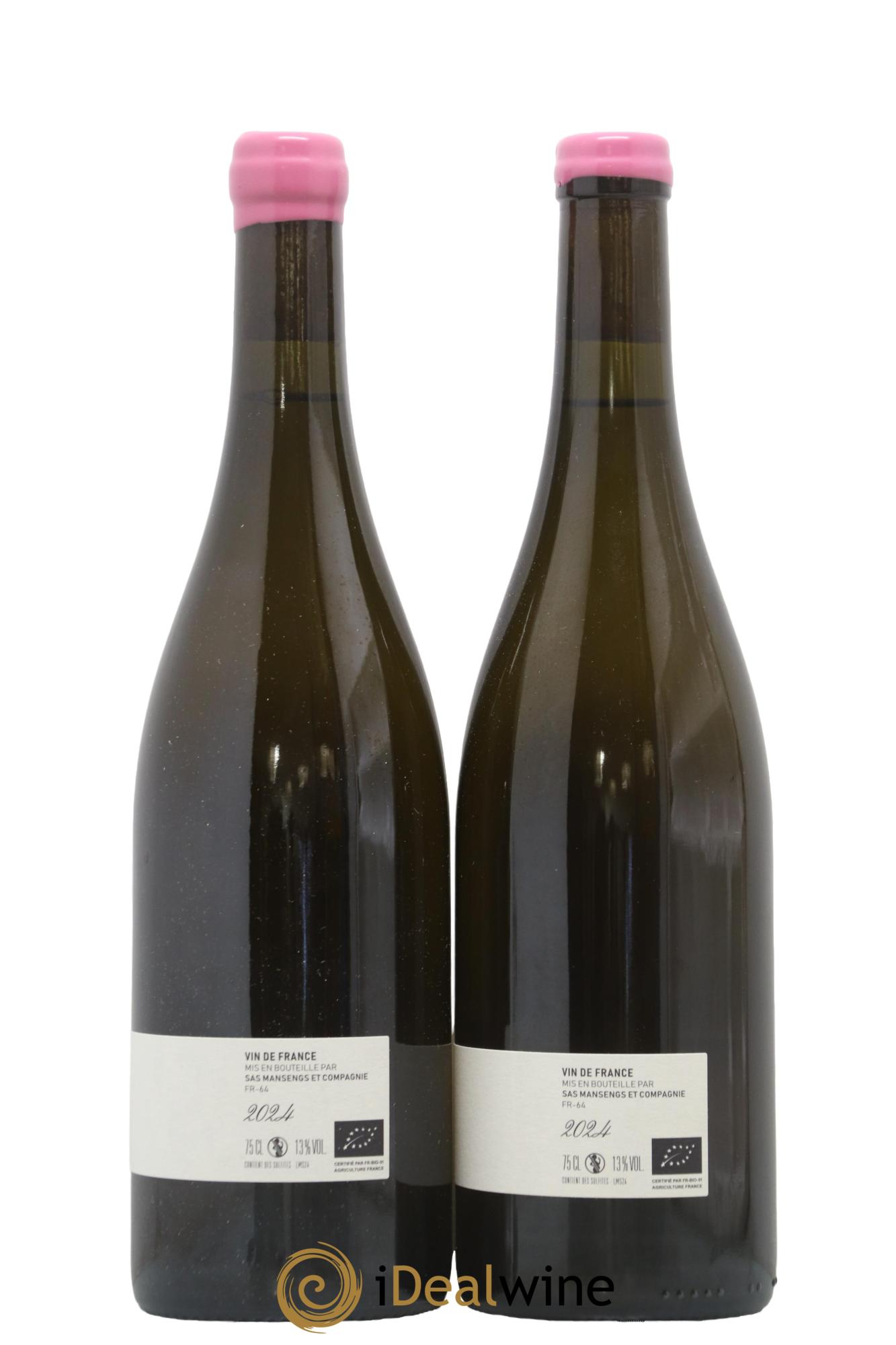 Vin de France Mansengs Jean-Baptiste Semmartin 2024 - Lot of 2 bottles - 1