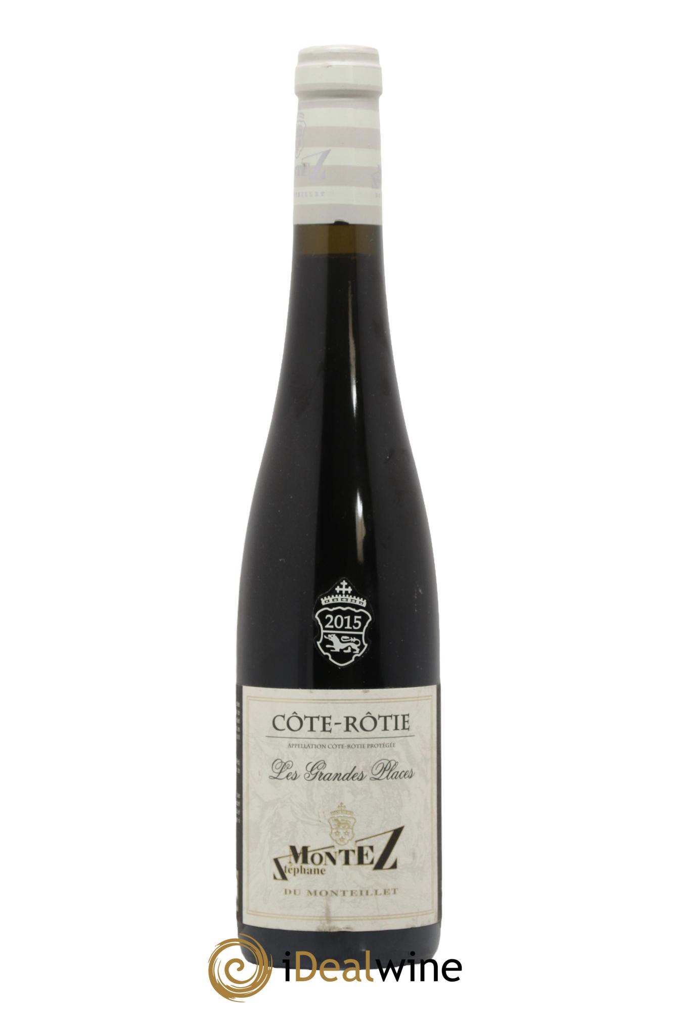 Côte-Rôtie Les Grandes Places Monteillet (Domaine du) - Stéphane Montez 2015 - Lot de 1 format 50cl - 0